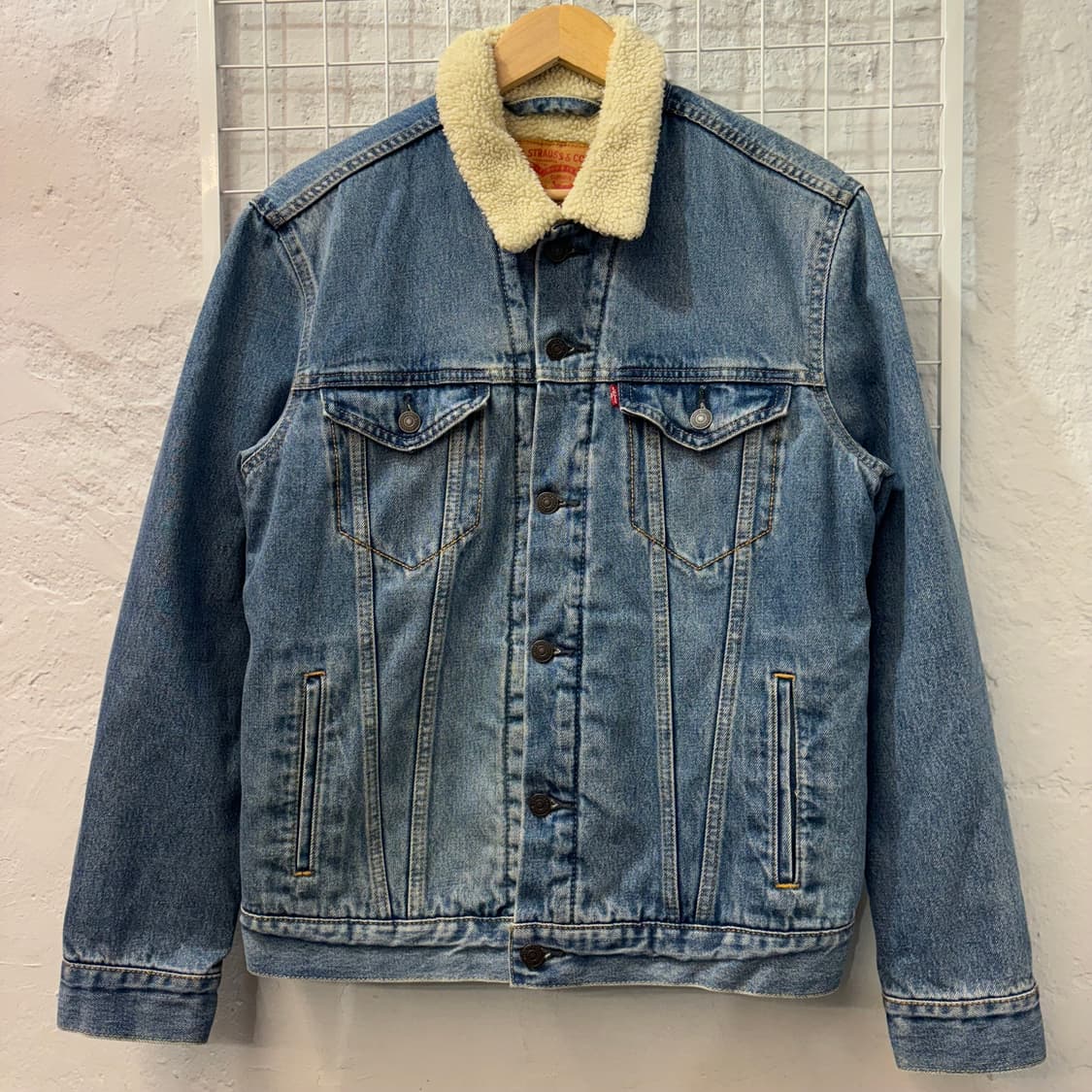 리바이스 쉐르파 데님 트러커 자켓 M 상품이미지1