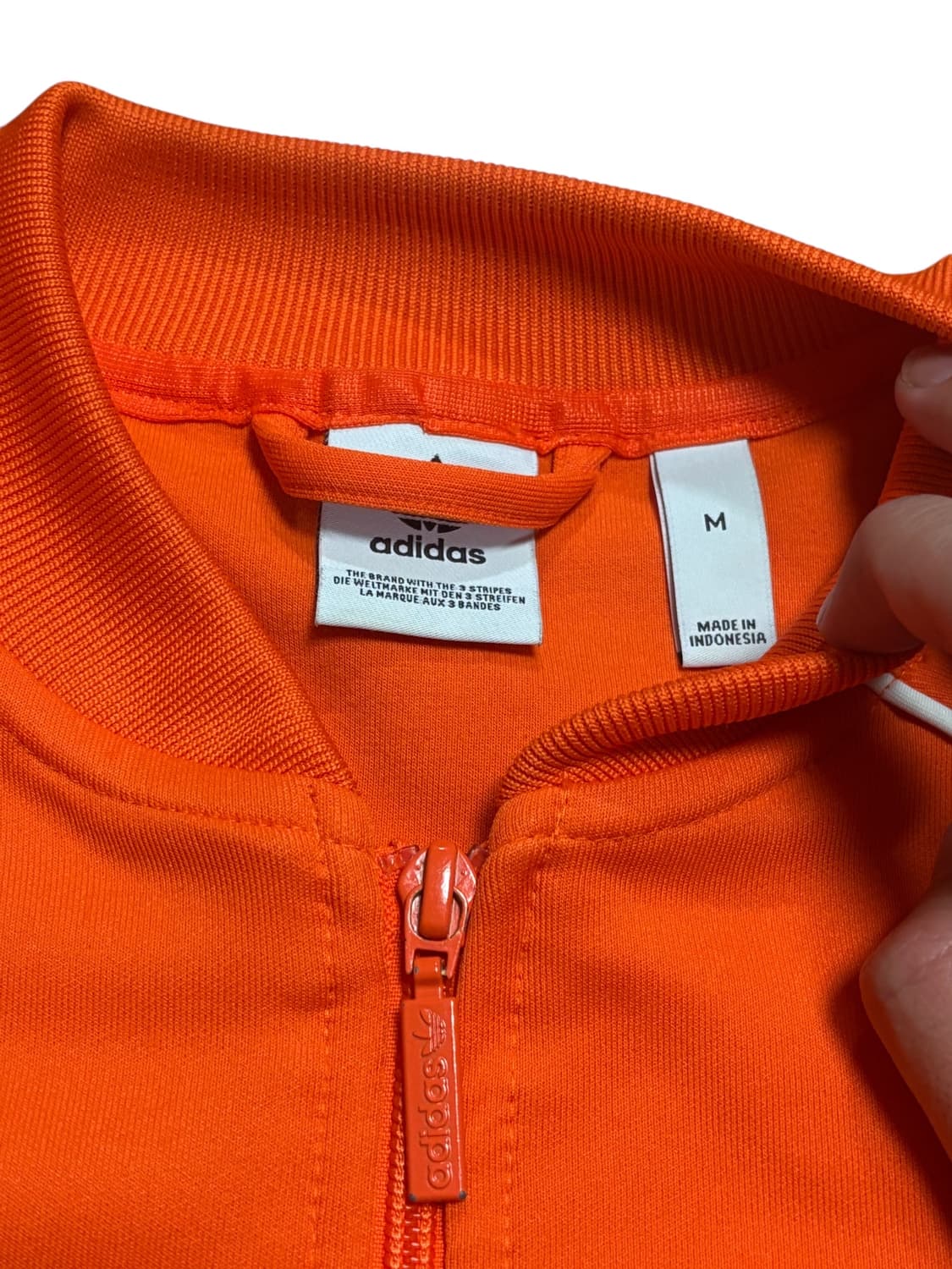 아디다스 슈퍼스타 오렌지 져지 트랙탑 상품이미지6