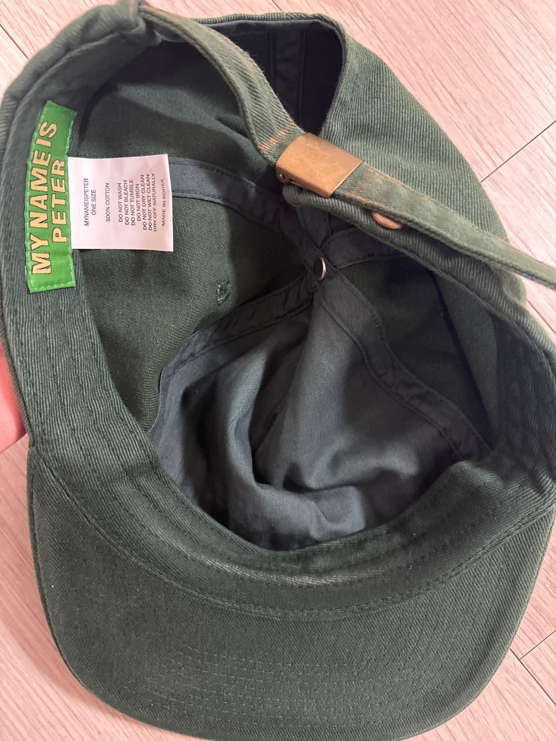 마이네임이즈피터캡 상품이미지3
