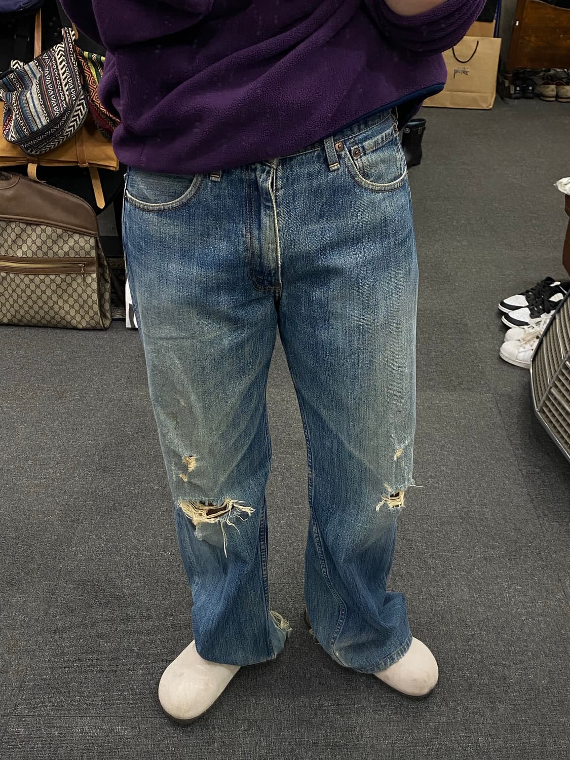 00s Levis 리바이스 504 데님팬츠 (JPN) 상품이미지1