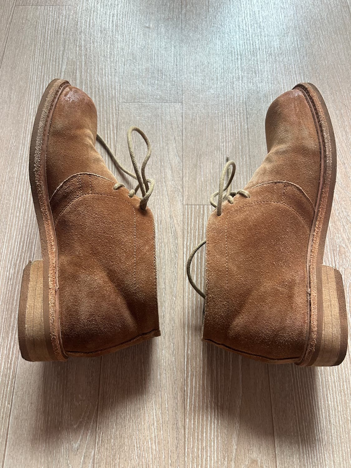 야세 처카부츠 스웨이드 베이지 상품이미지6