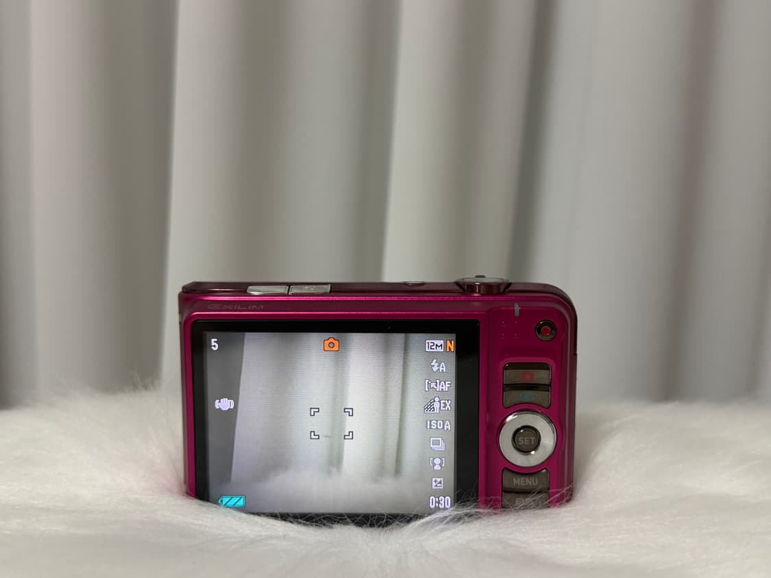 카시오 엑슬림 ex-h10 핑크 상품이미지5