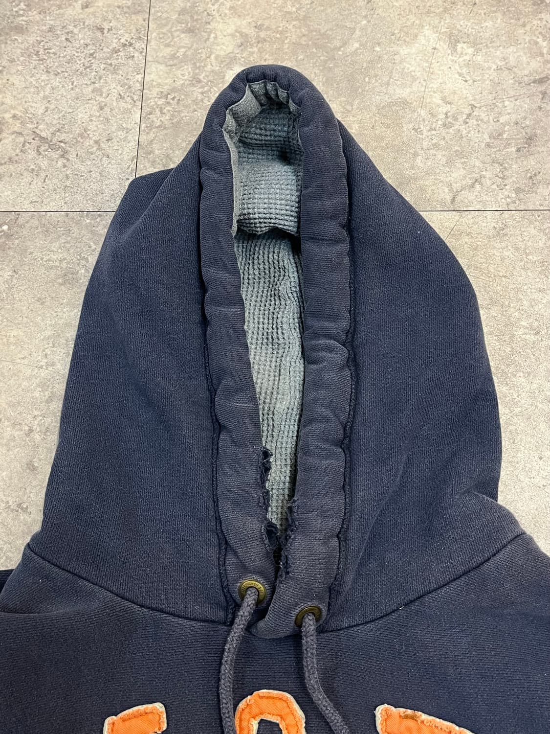 아베크롬비 기모 후드티 네이비 M #csz2547 상품이미지5