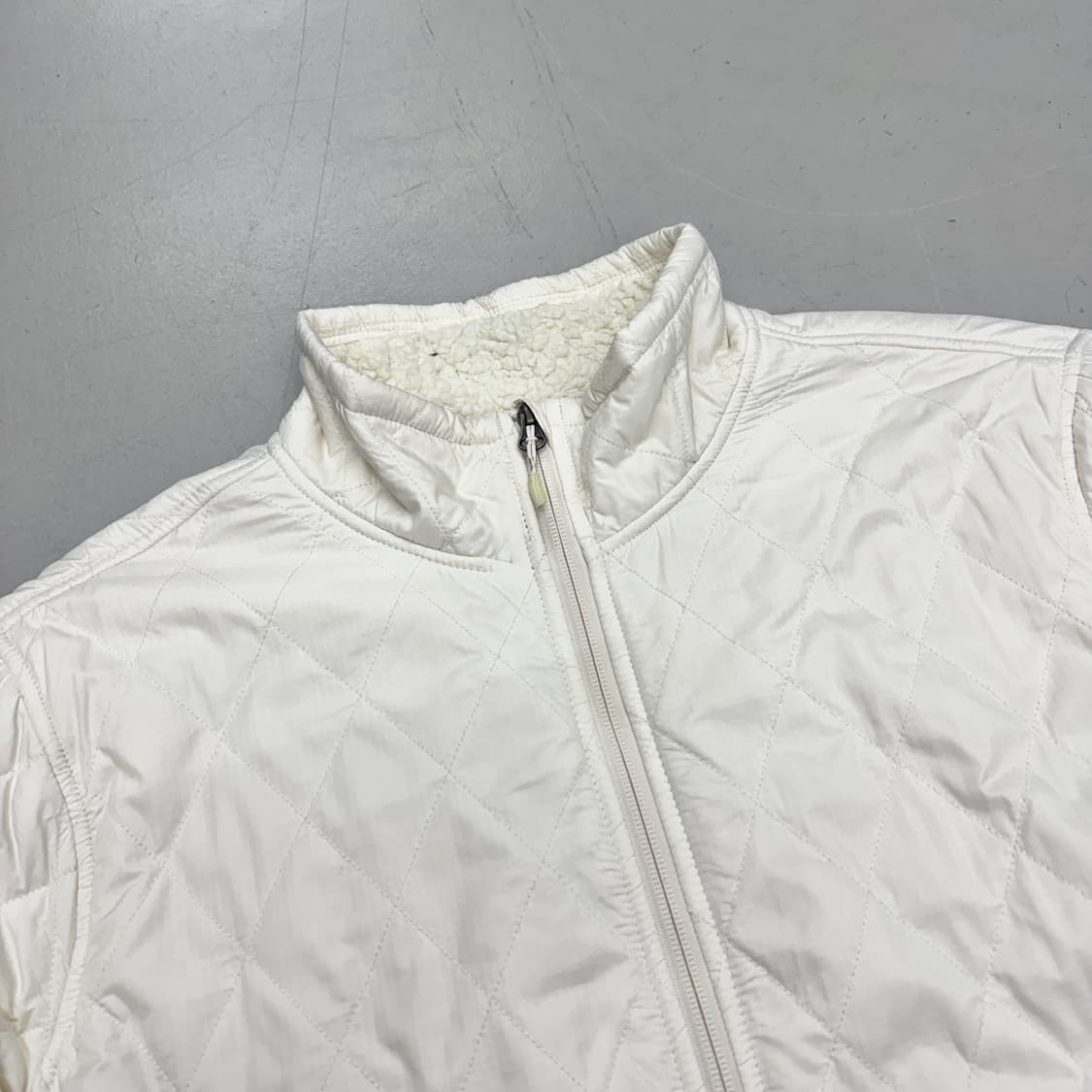 엘엘빈 빅사이즈 퍼 경량패딩 자켓 상품이미지3