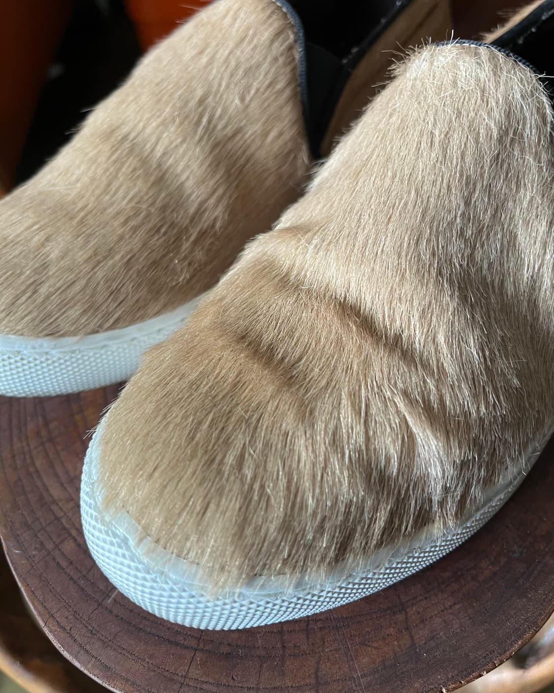 MOHI . . . Spain Real Calf-Hair Slip on 상품이미지3