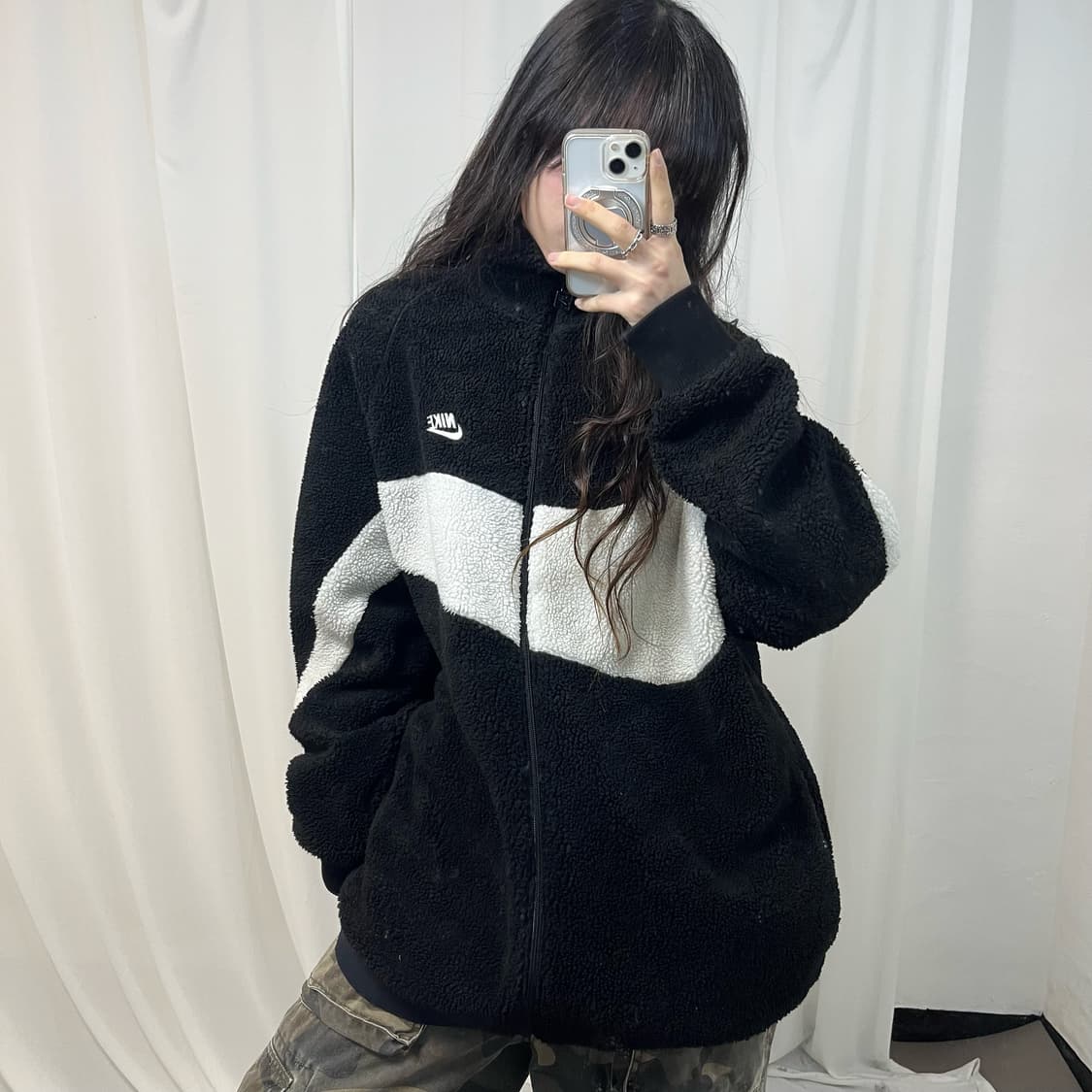 Nike Big Swoosh Reversible Fleece 상품이미지1