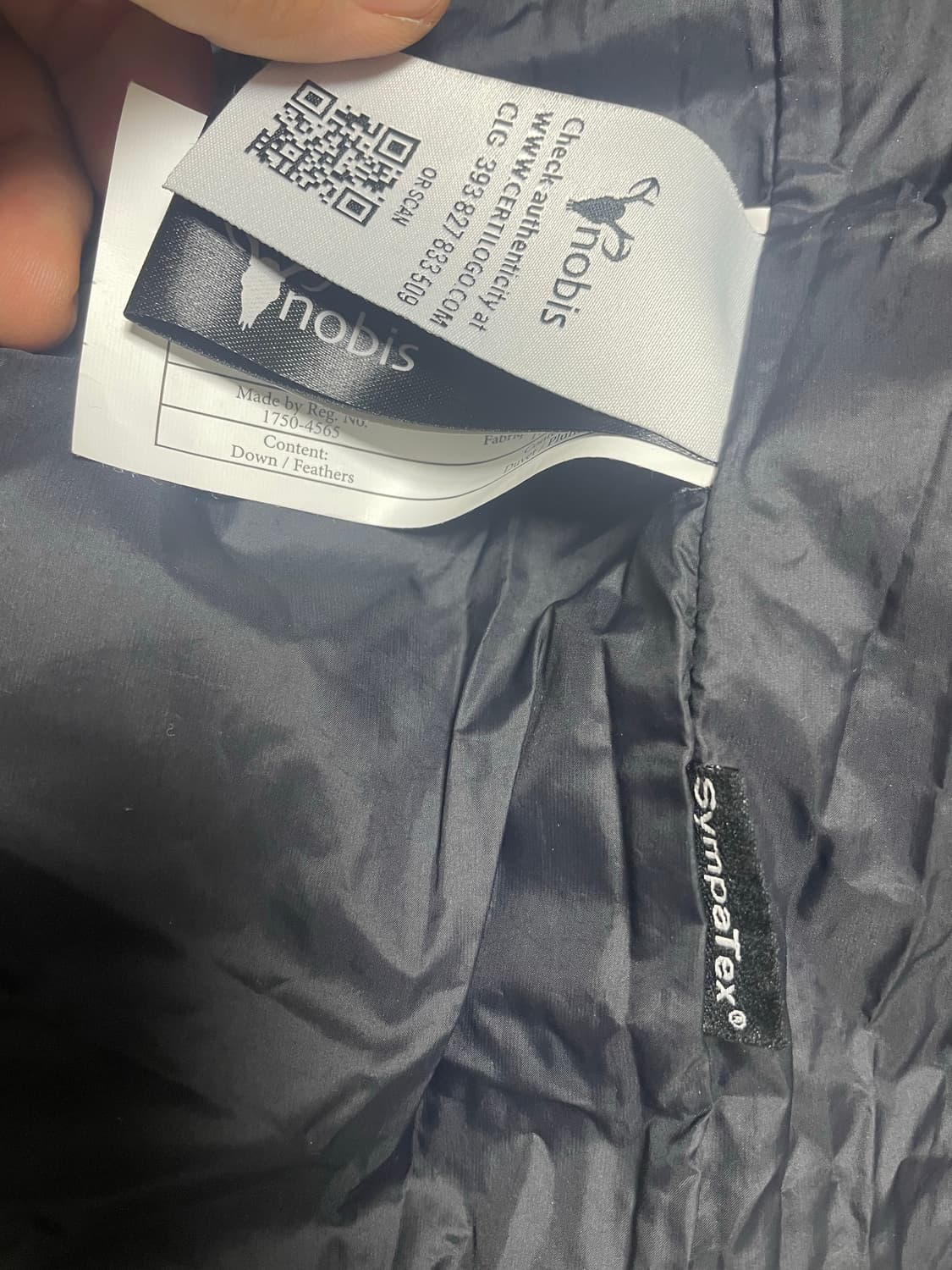 새상품급 노비스 아스트리드 패딩 XXS 상품이미지4