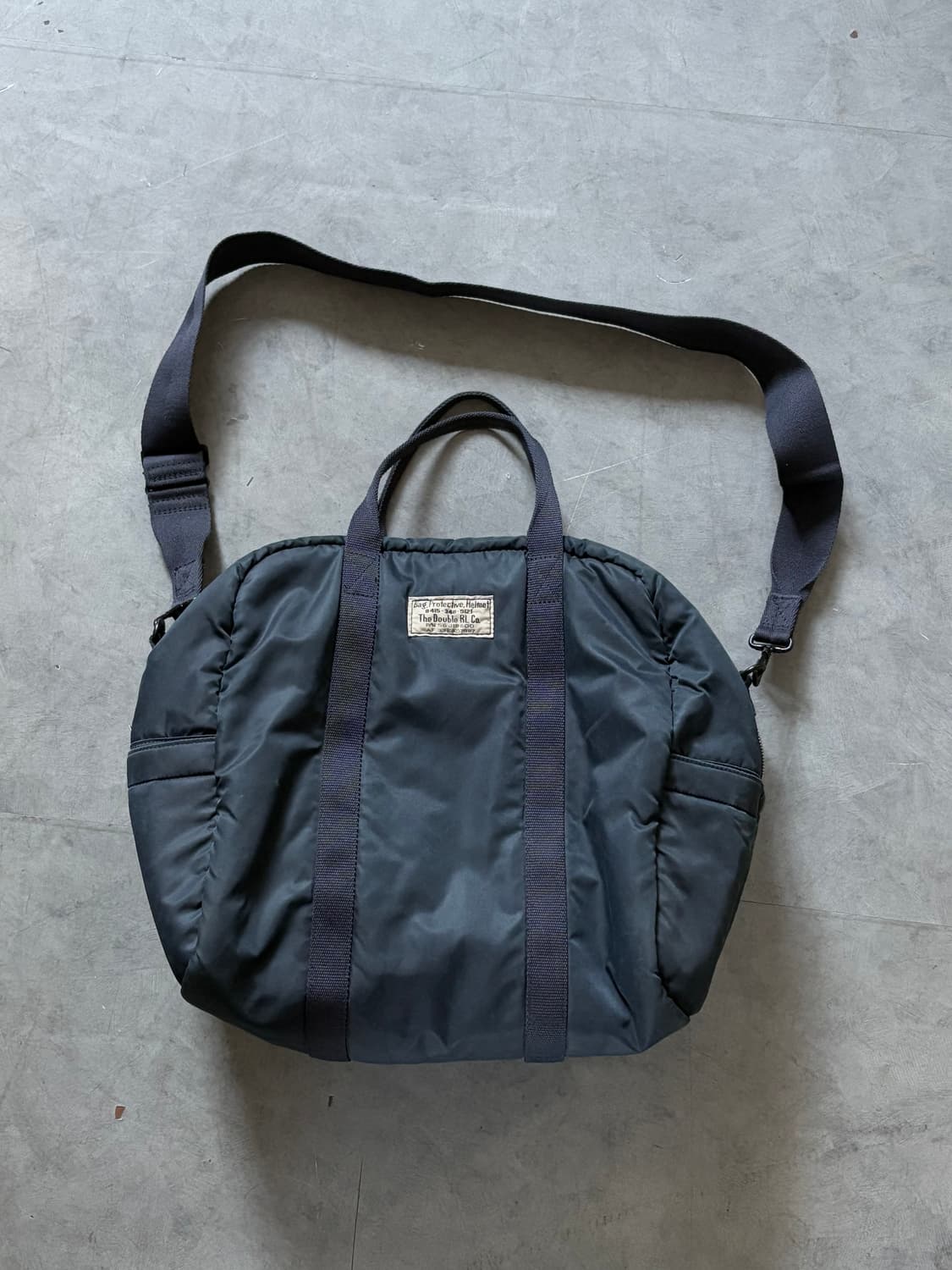 RRL 더블알엘 네이비 헬멧 백 상품이미지2