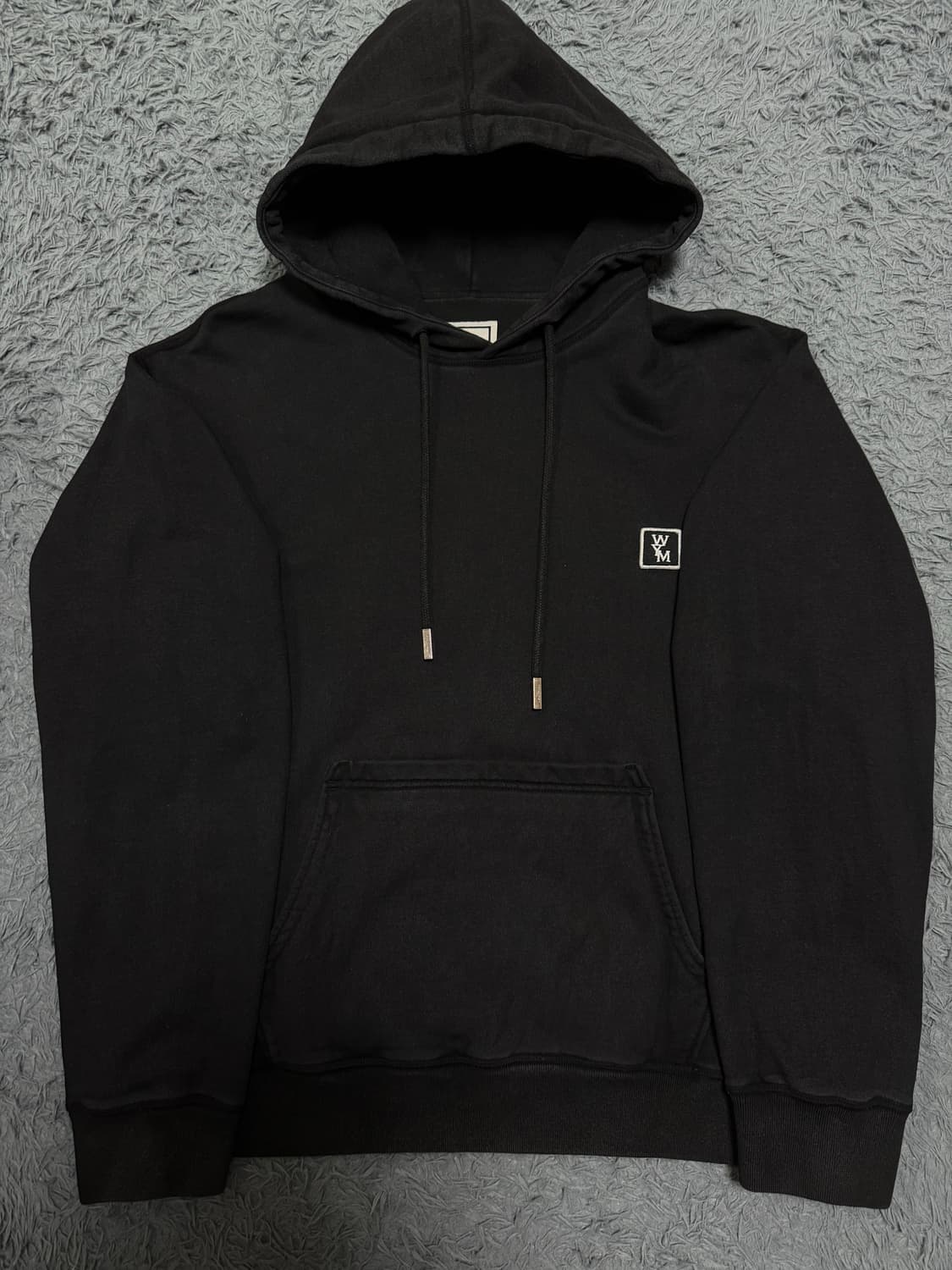 우영미 백로고 후드티 23SS 48사이즈 상품이미지1