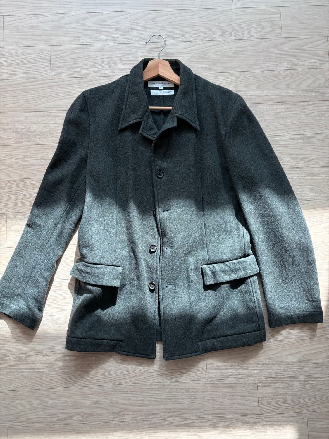 Wool single coat Made in France 상품이미지1
