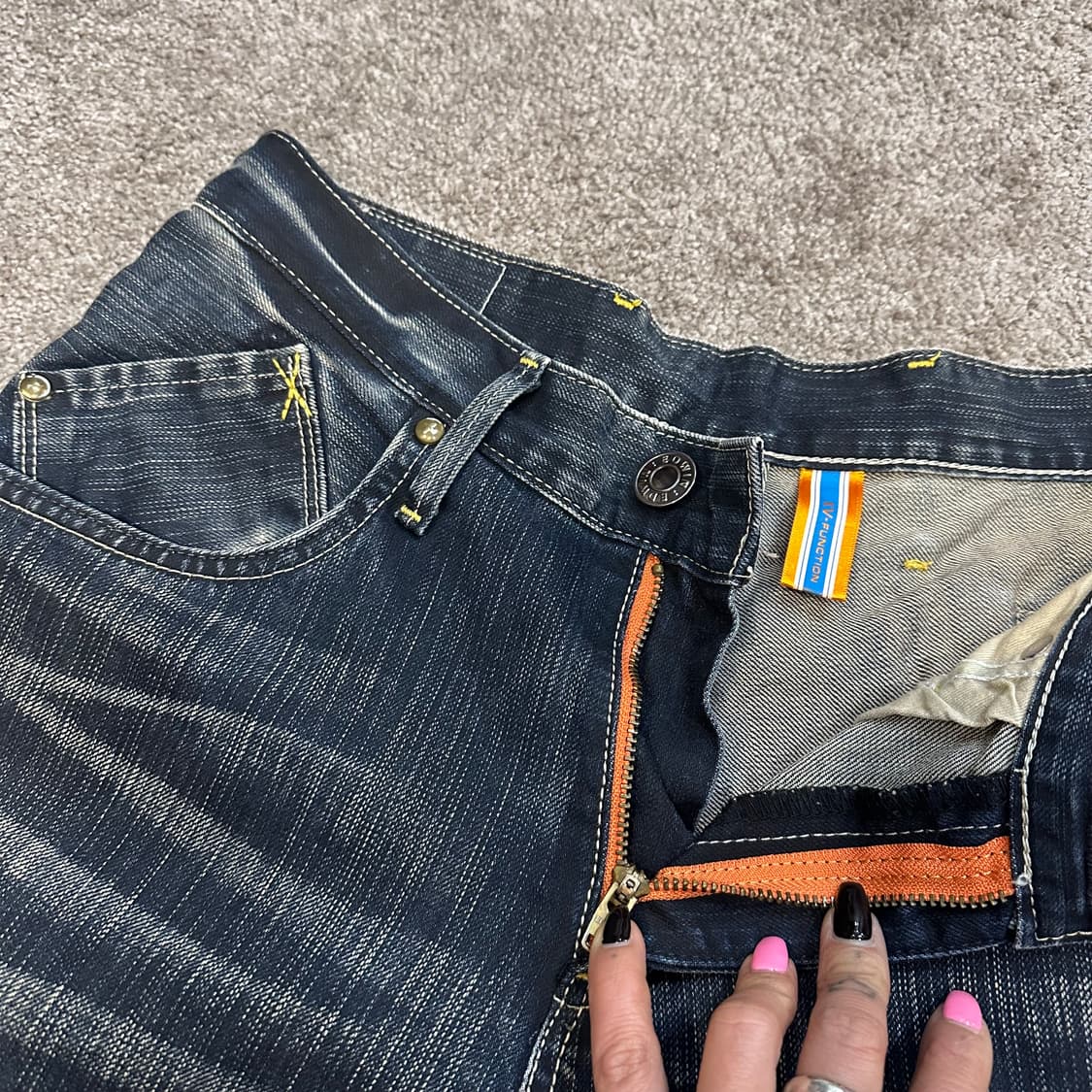 에드윈503 이펑션 신치백 엔지니어드 데님 팬츠(28) 상품이미지5