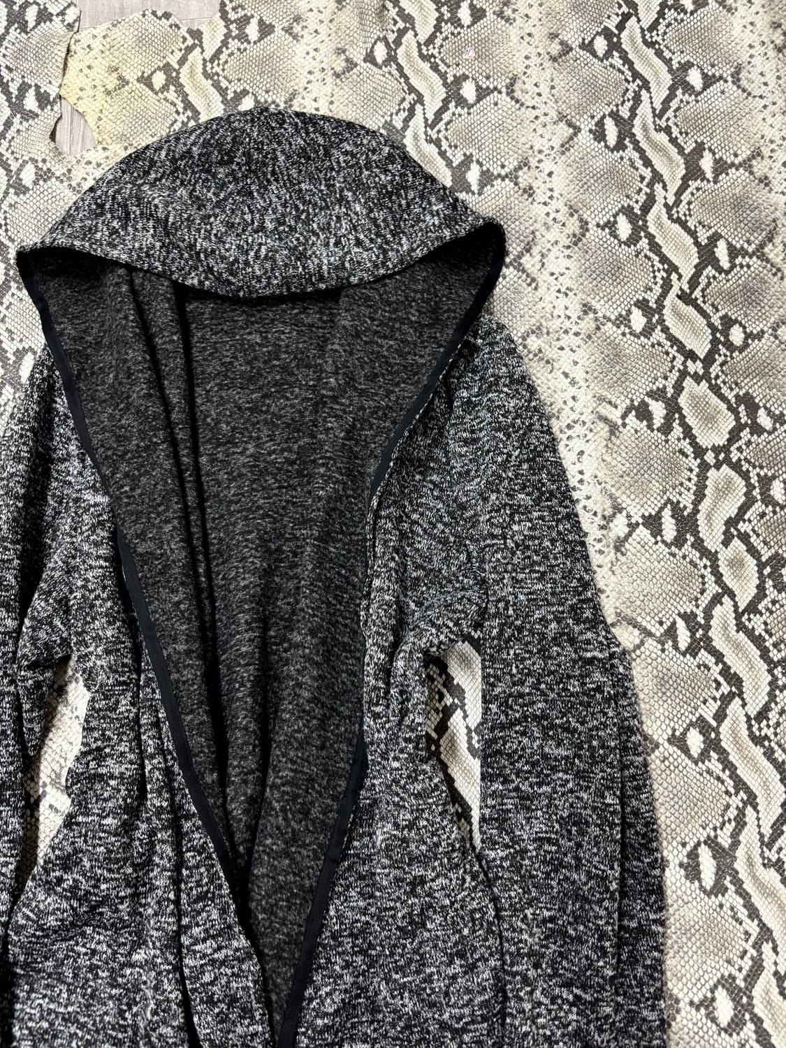 “Vintage”Grey Draped Cardigan 상품이미지6