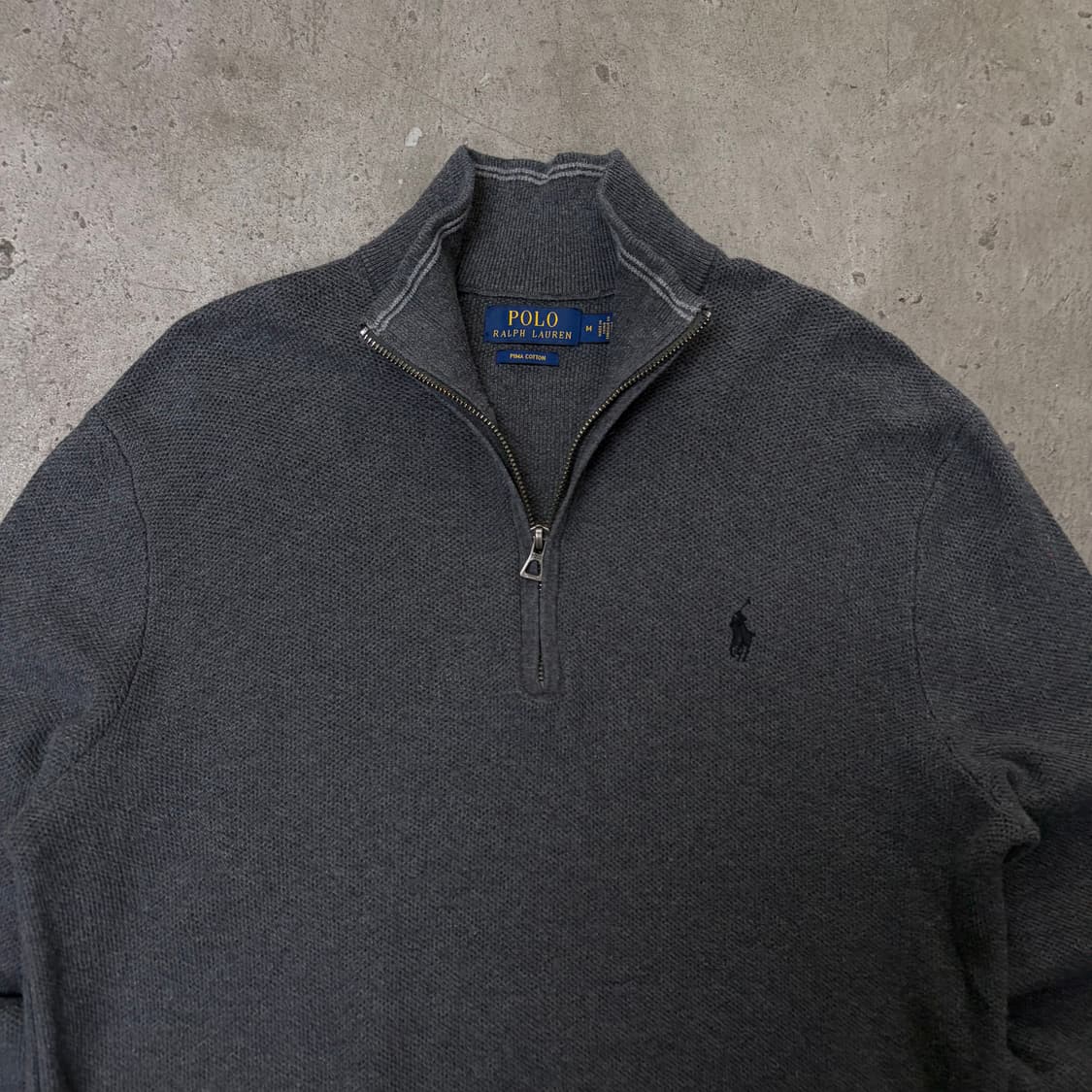 폴로 반집업 니트[2185] 상품이미지2