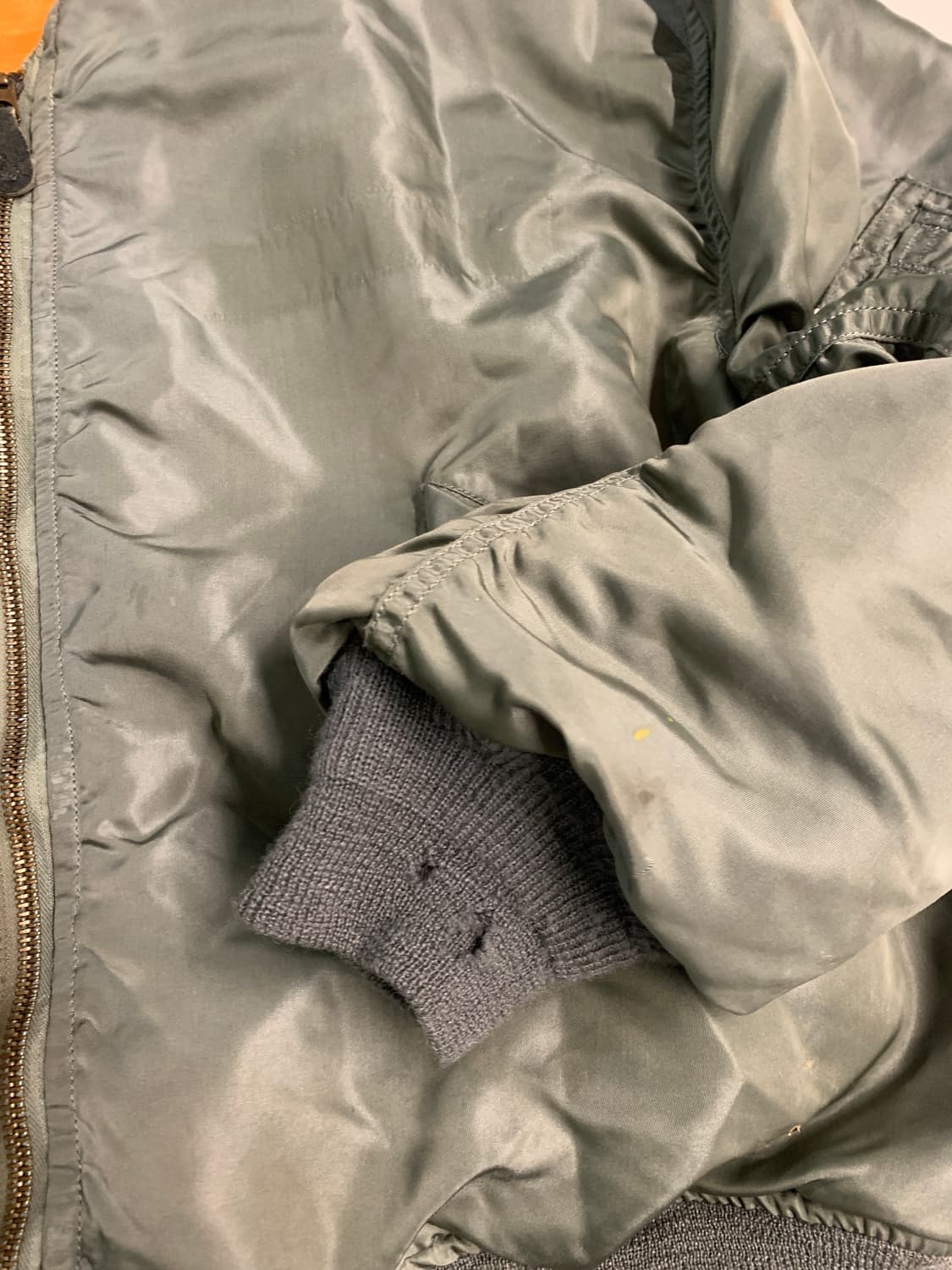 RARE) 60s L-2B 자켓 XL 상품이미지4