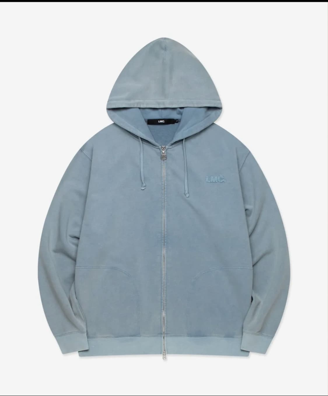 엘엠씨 WASHED OG APPLIQUE ZIP UP 후디집업 상품이미지1