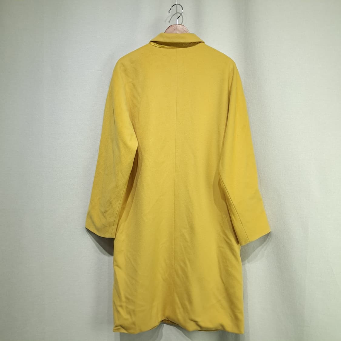 CN890W M 베르사체 꾸뛰르 울 캐시미어 롱코트 상품이미지10