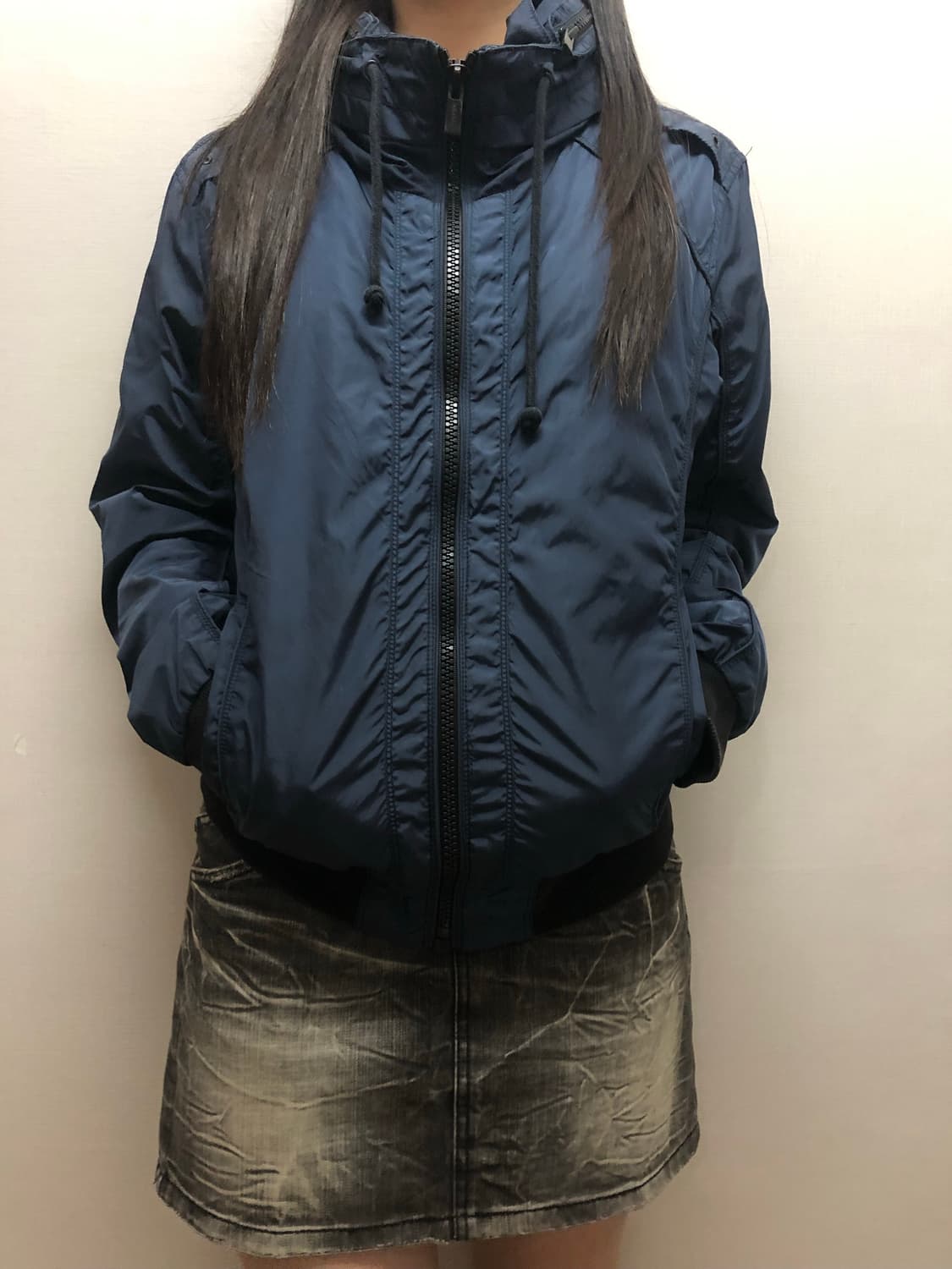 빈티지 펑크 네이비 자켓 상품이미지3