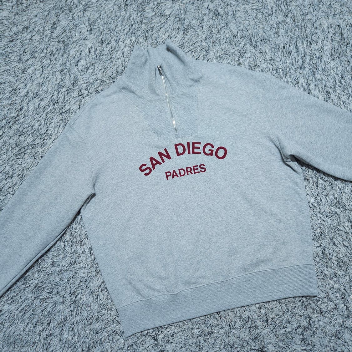 MLB) M 남자 하프집업 맨투맨 스웨트셔츠 / 왕눈이샵 상품이미지2