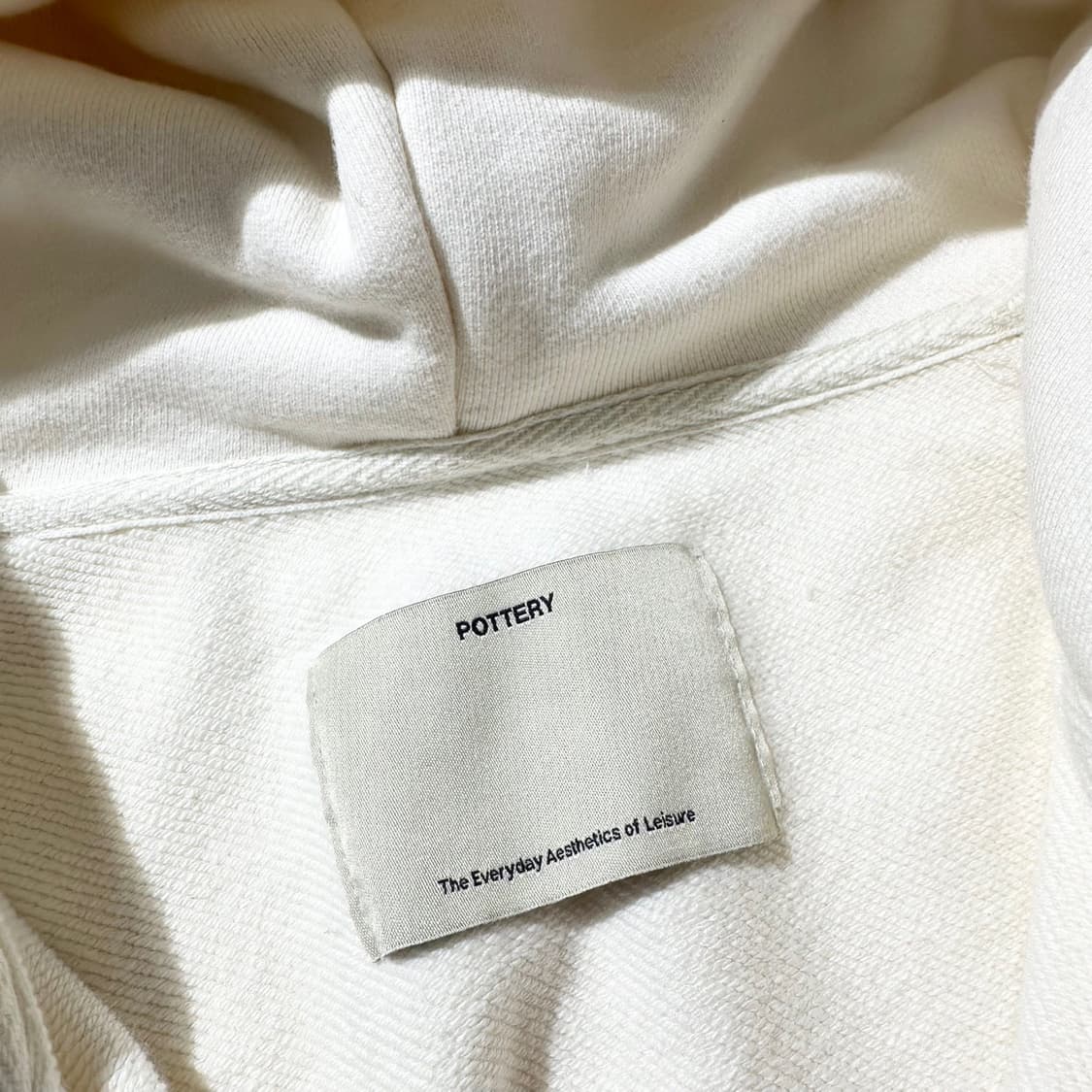 포터리 하프집업 아노락 후드 상품이미지4