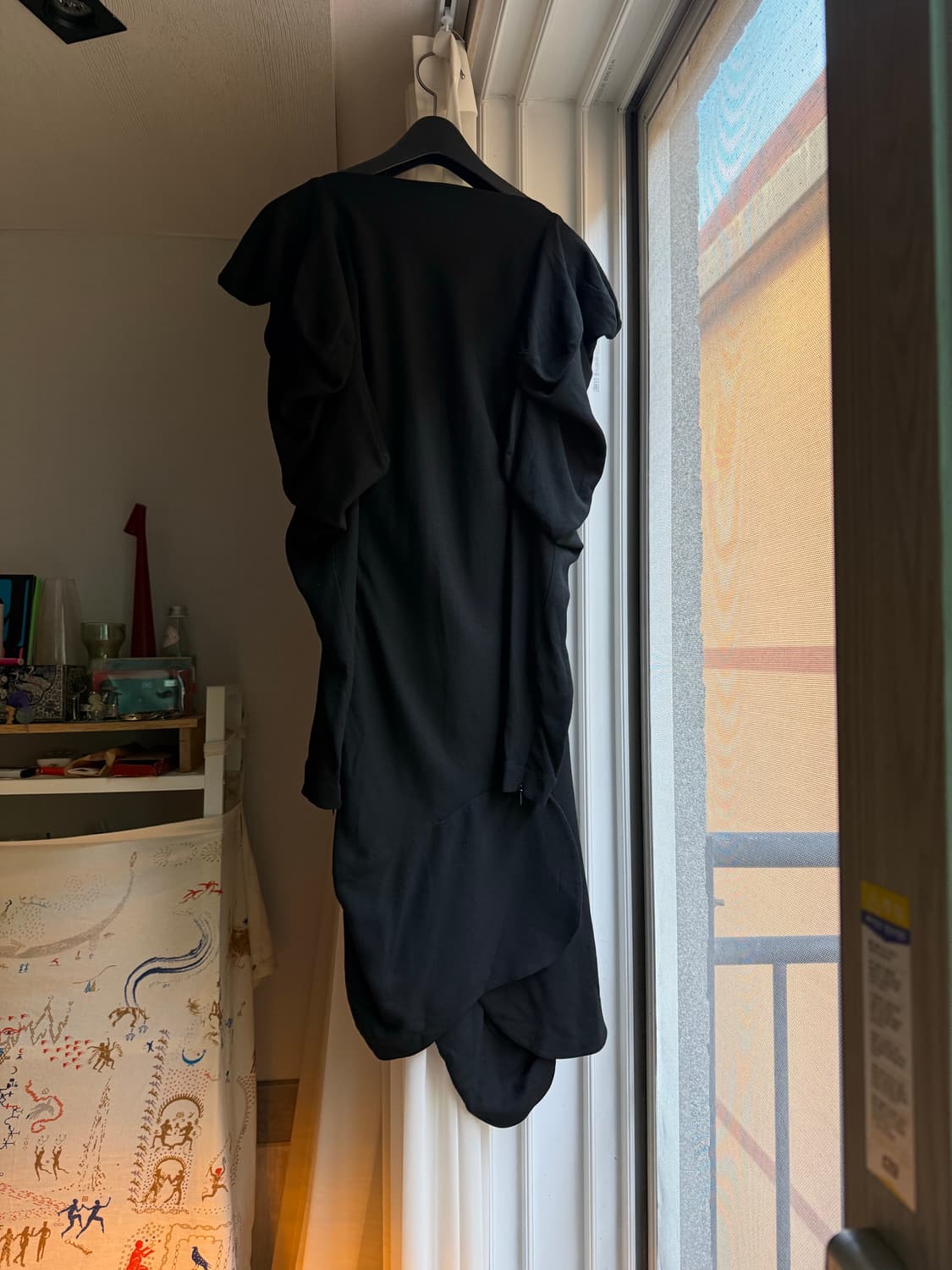 Vivienne Westwood Black Drape mini dress 상품이미지2