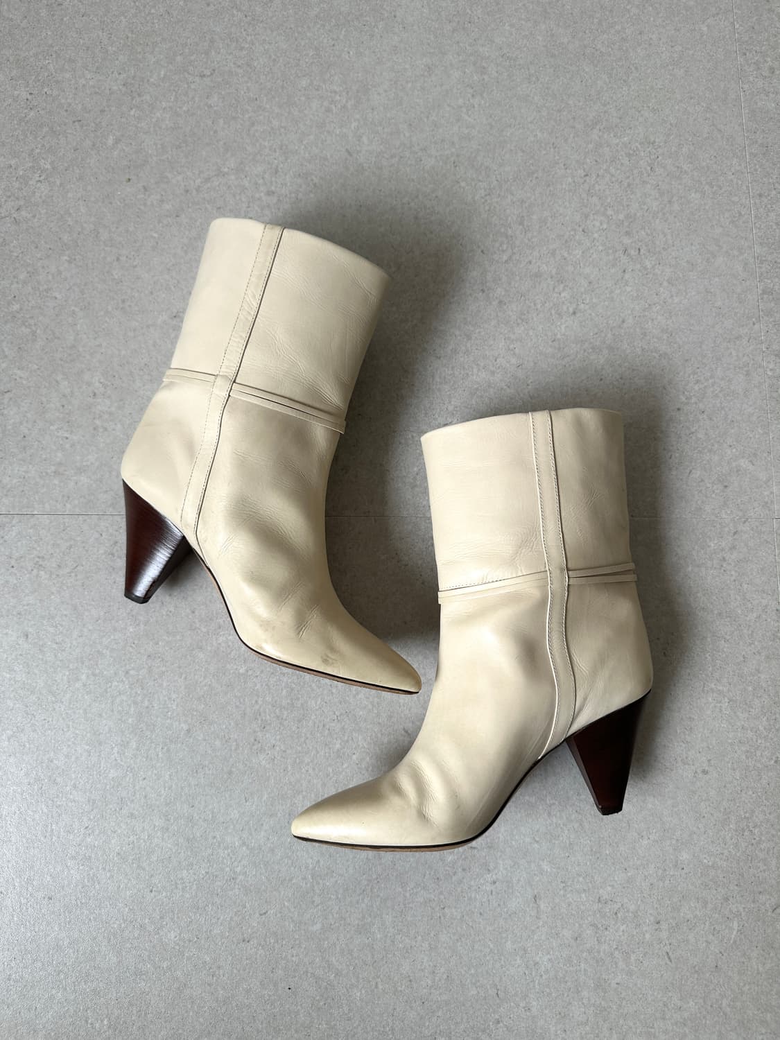 이자벨마랑 하네스 램스킨 레더 부츠 상품이미지5