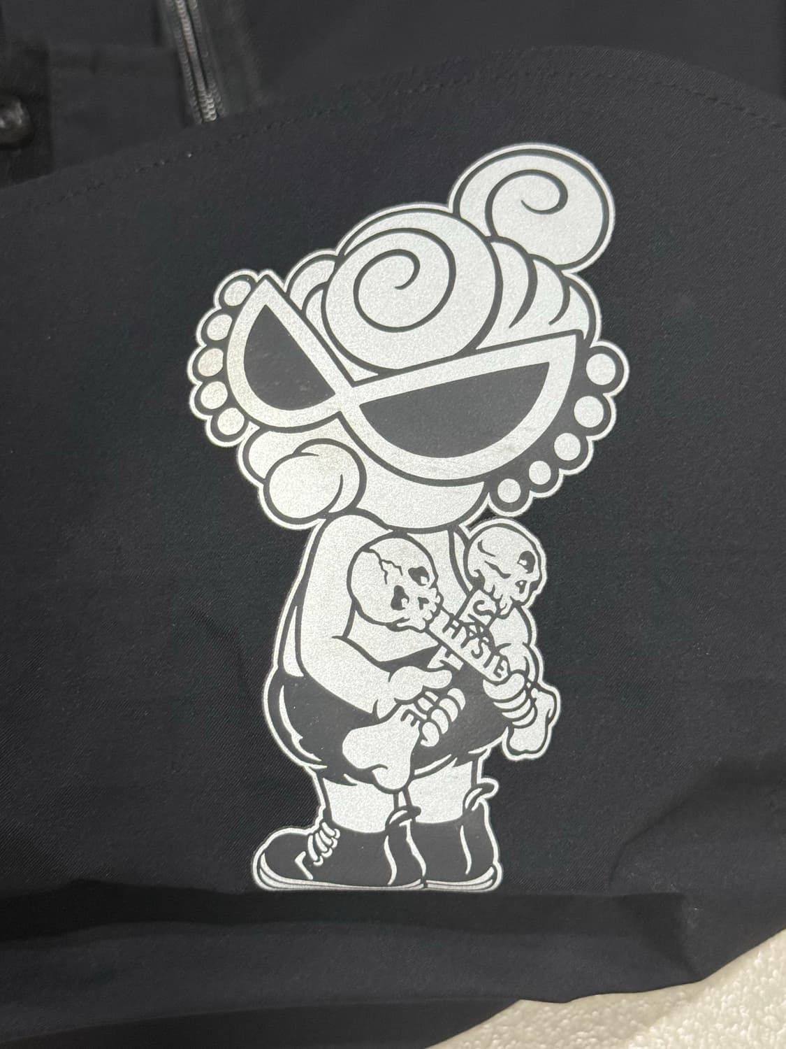 히스테릭 글래머 고어텍스 해골 로고 패치 바람막이 후드집업 자켓 상품이미지4