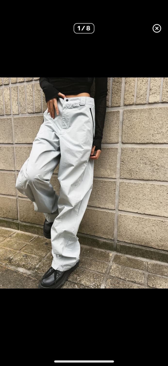 혜인서 와이드 윈드브레이커 팬츠 상품이미지1