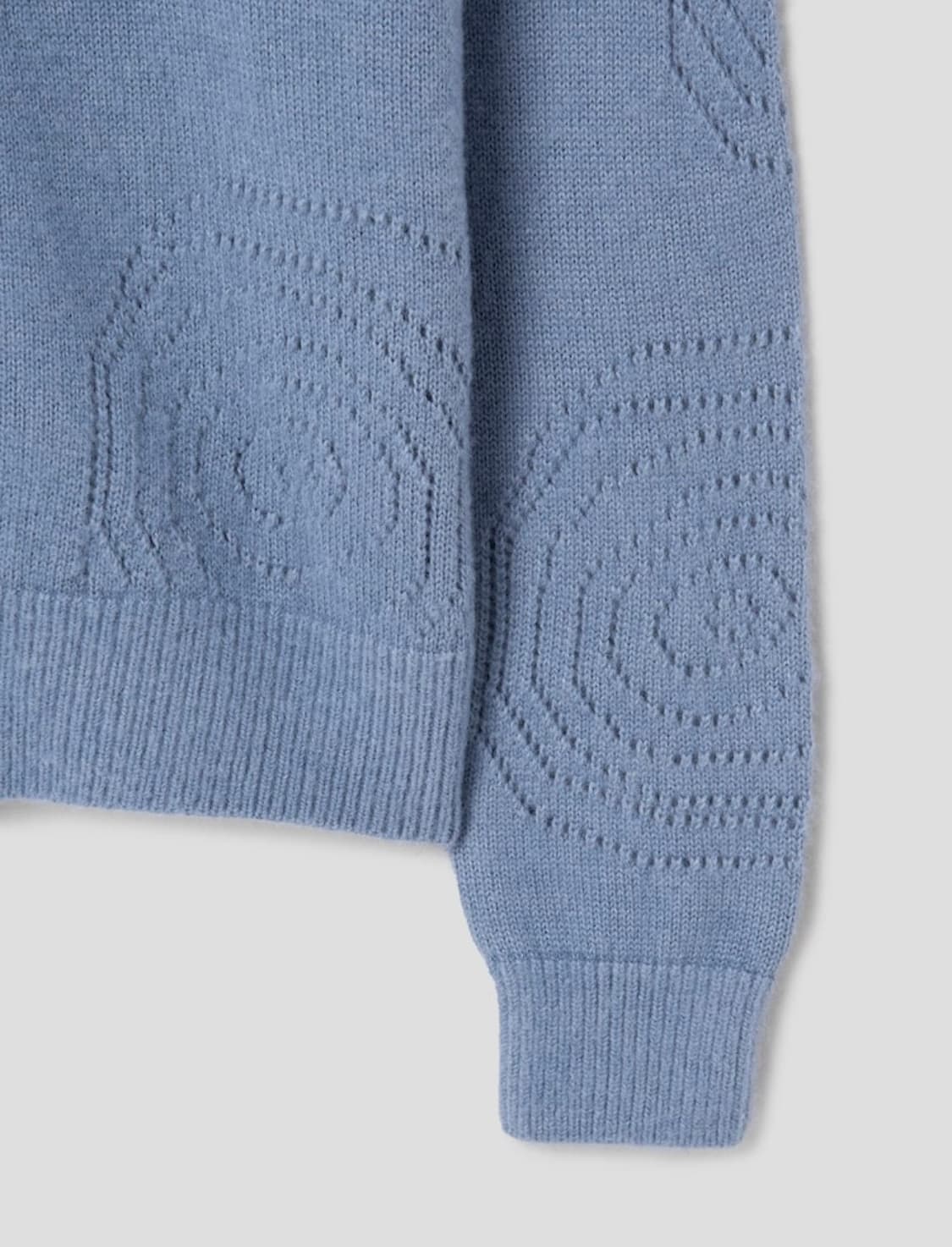 지에다 jieda Ripples Zip Up Knit 상품이미지4