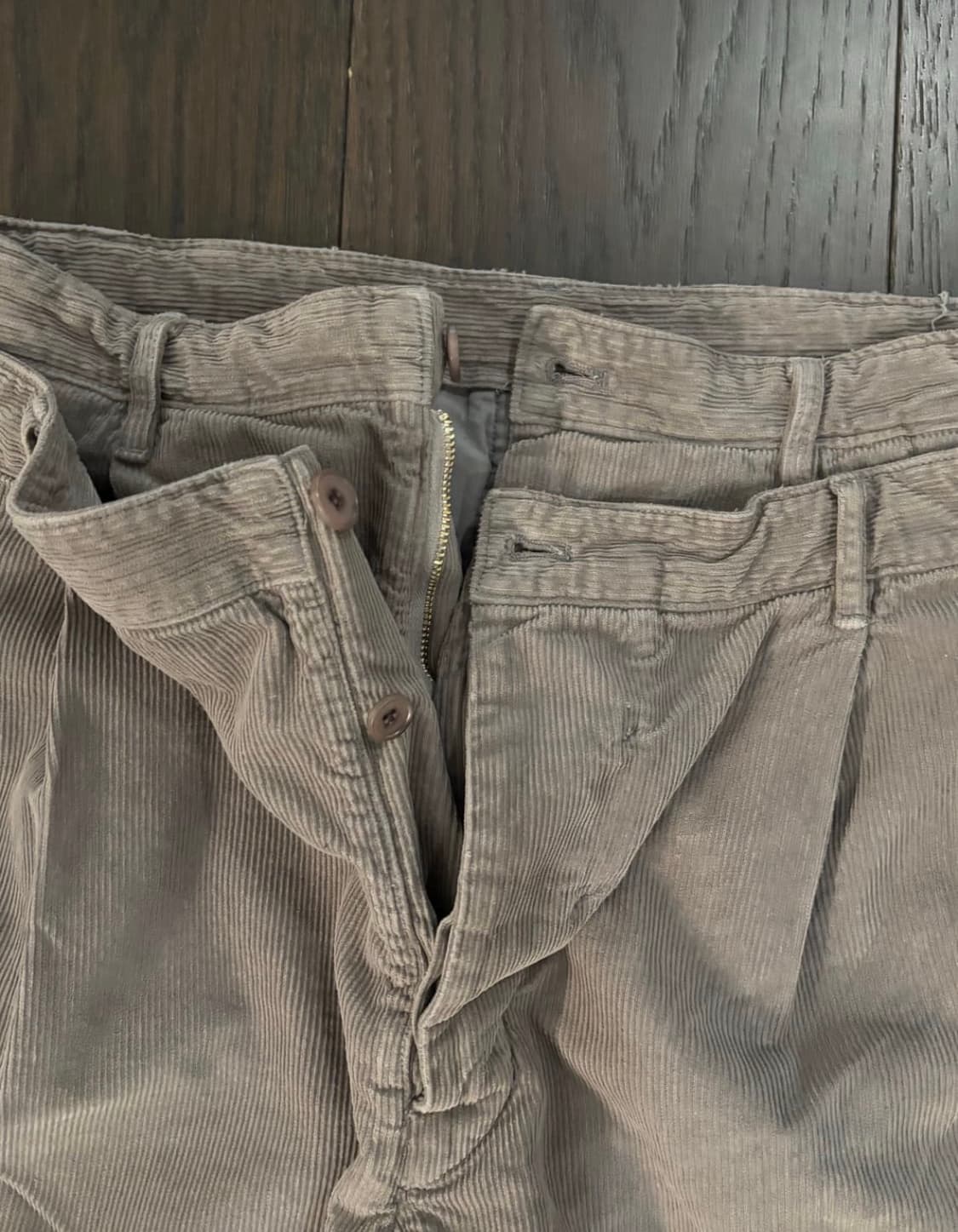 EE 누마레 더블 웨이스트 코듀로이 m사이즈 상품이미지3