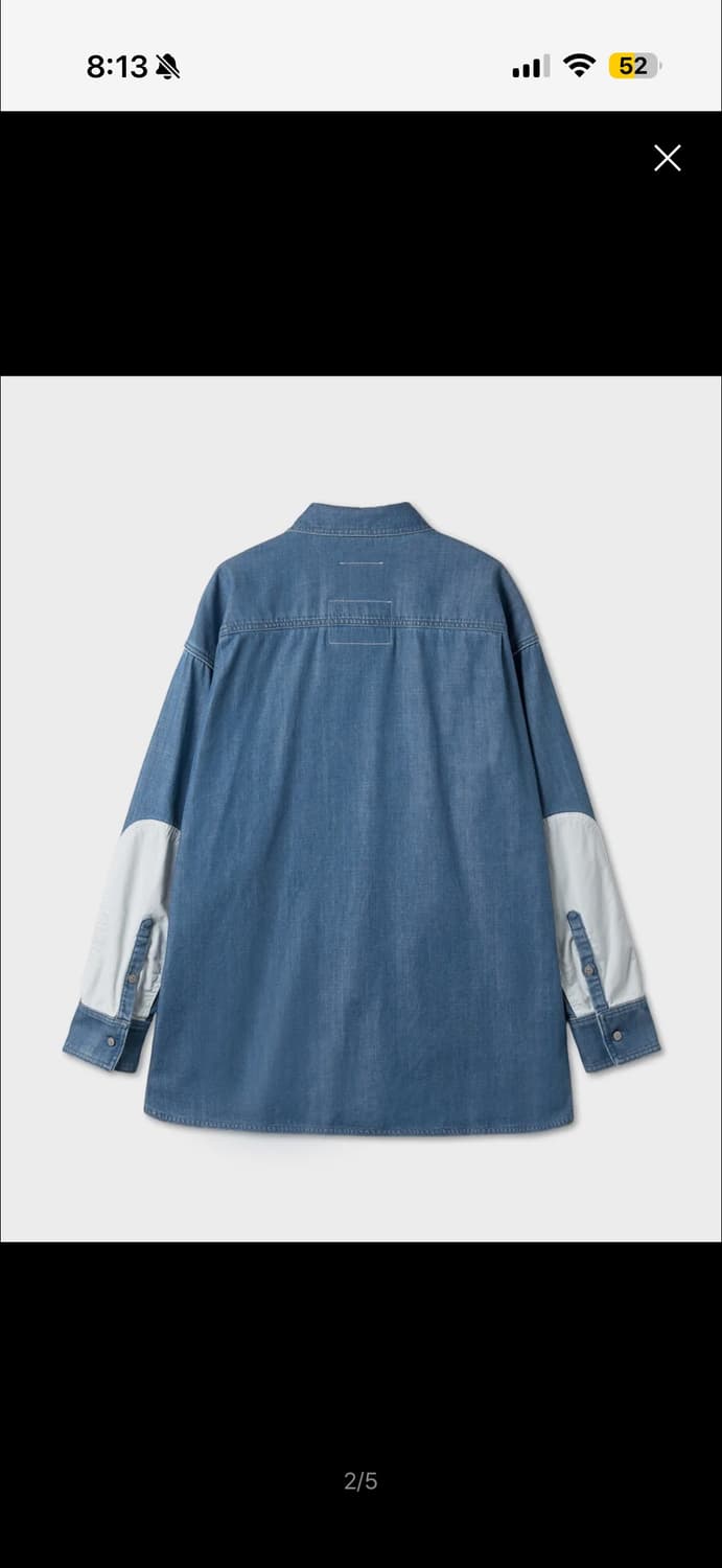 MM6 데님셔츠 상품이미지2