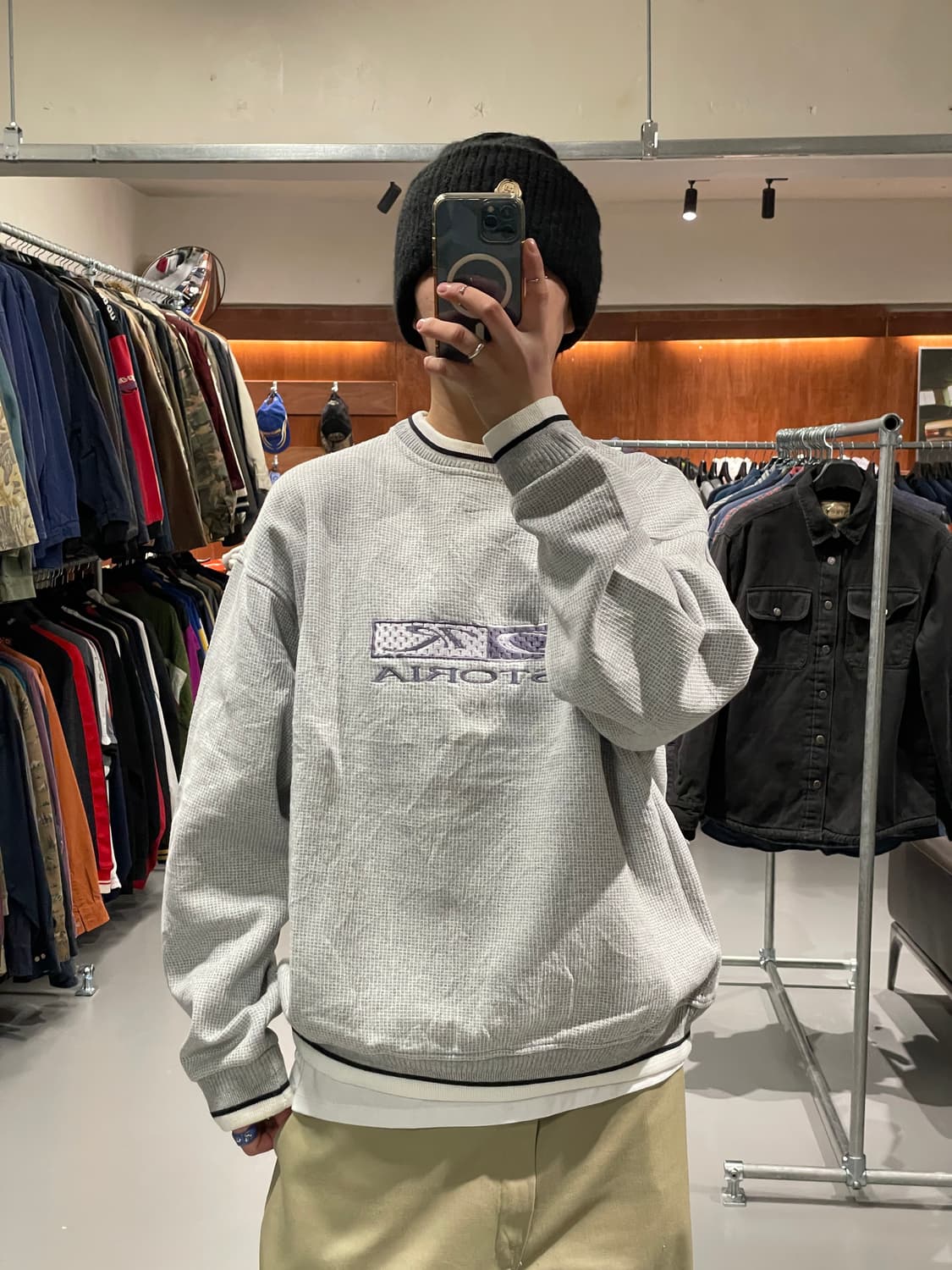 90‘s USA 와플 맨투맨   상품이미지1