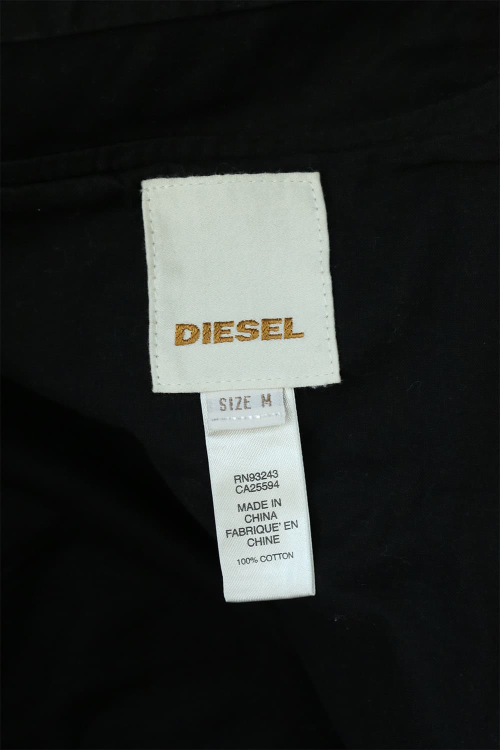 디젤 블랙 바이커 자켓 상품이미지9