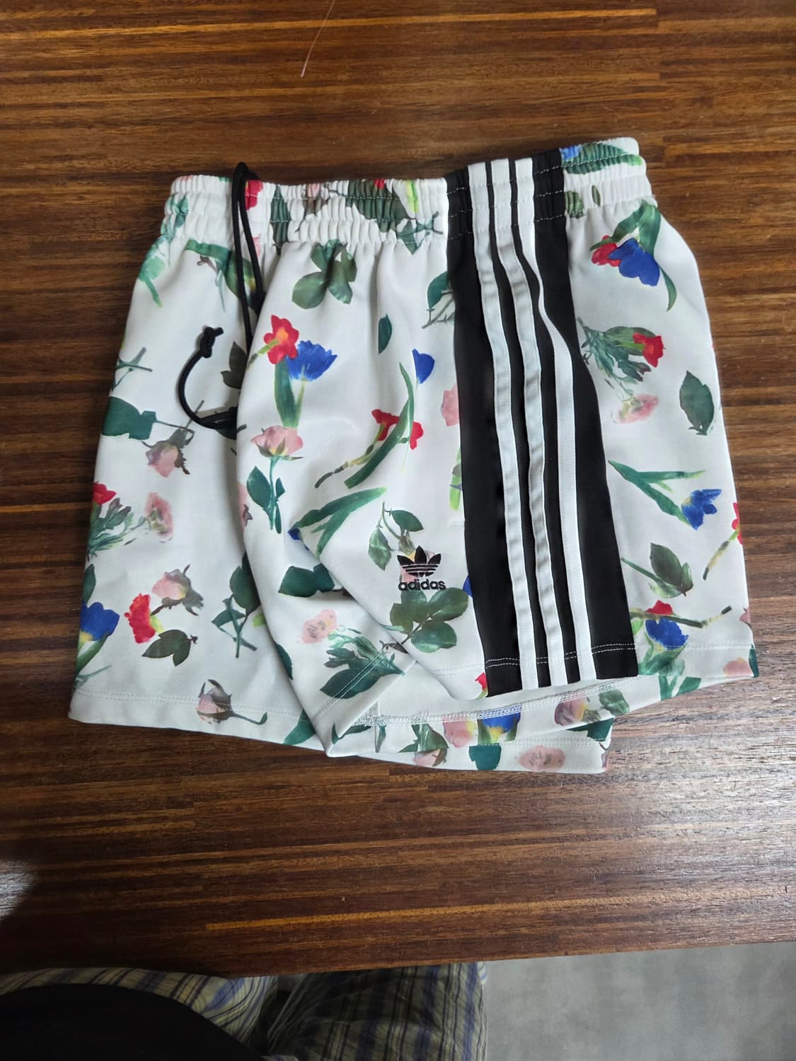 아디다스 플라워 파이어버드 트랙 쇼츠반바지 s 상품이미지5