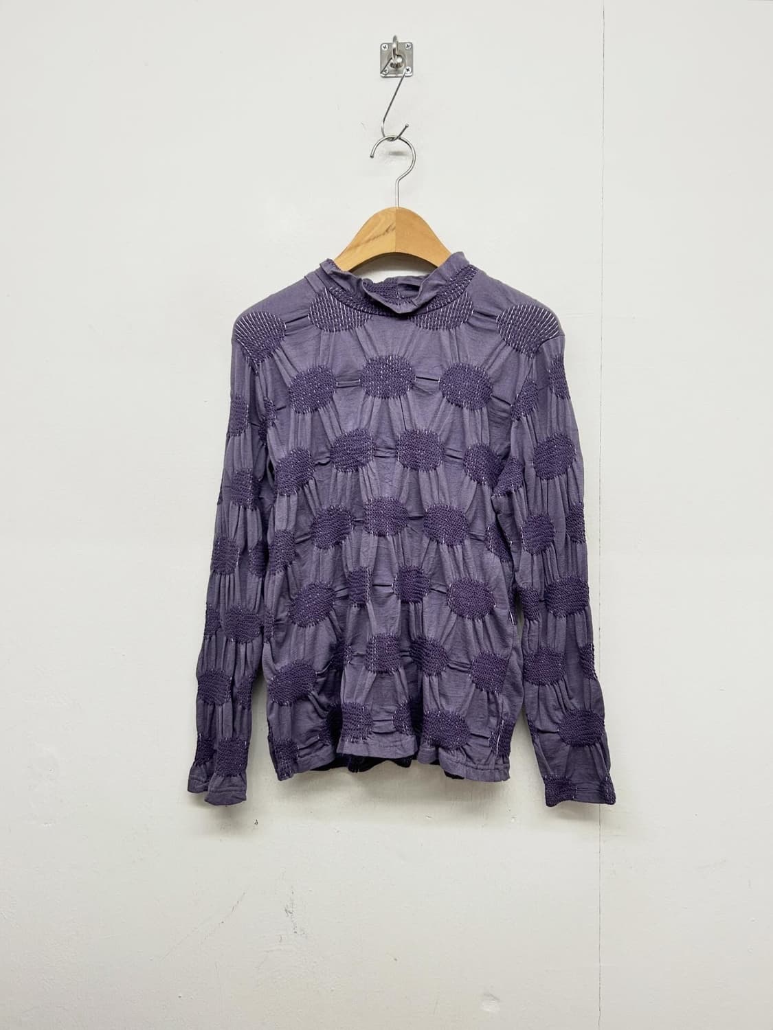 재팬 메이드 플리츠 패턴 롱 슬리브 상품이미지1