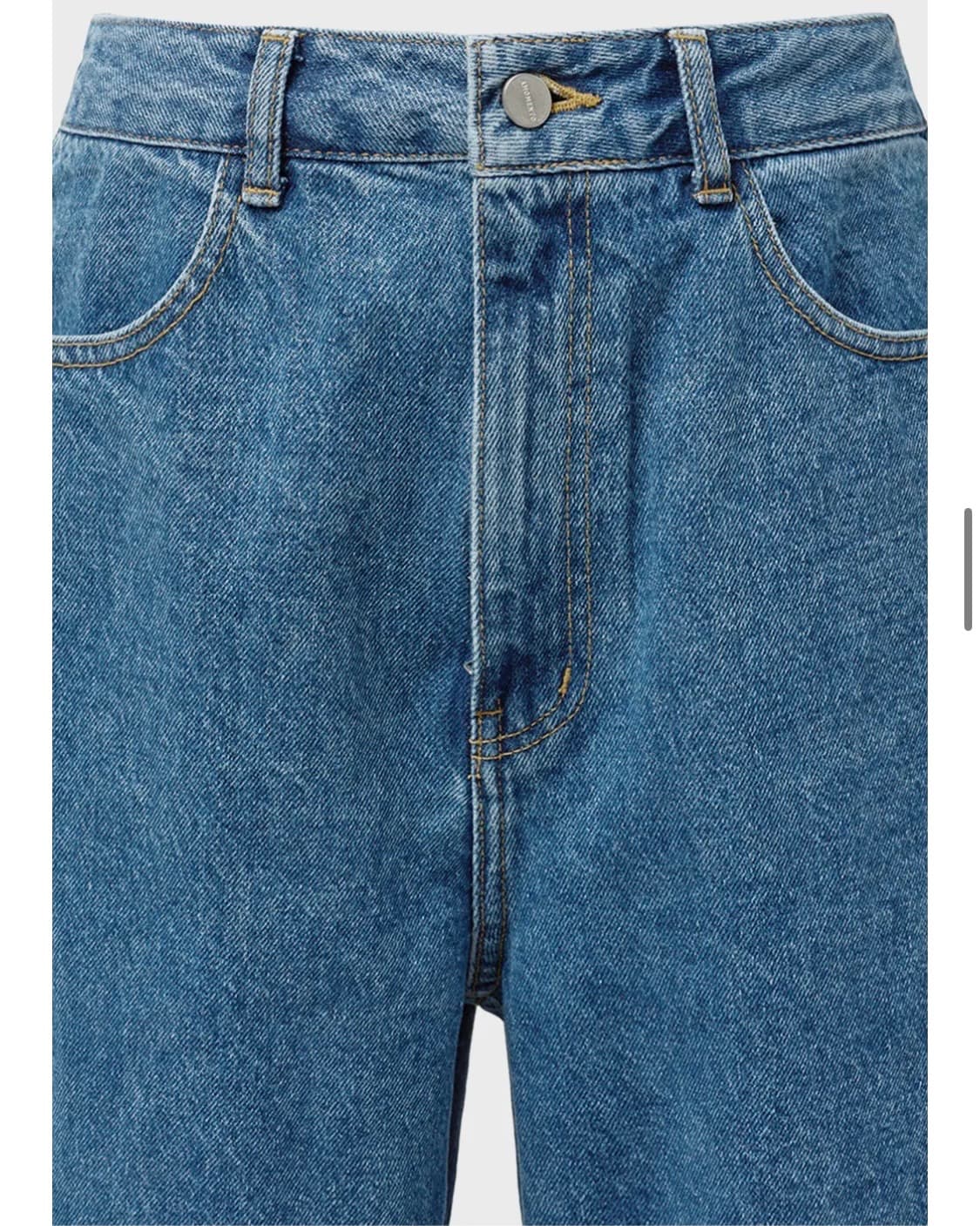 [AMOMENTO] 리사이클 데님_ mid blue (M사이즈) 상품이미지4