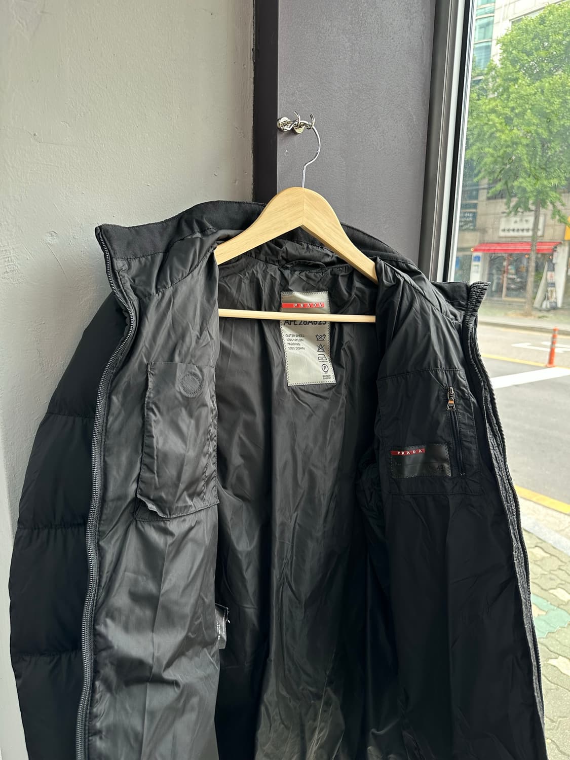 48/ 프라다 07AW 레드탭 스포츠 다운 패딩 자켓  상품이미지5