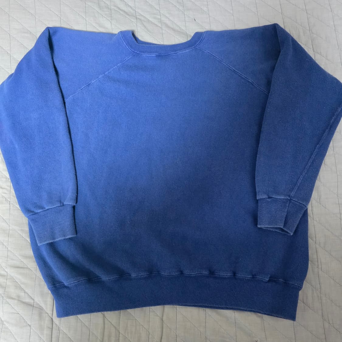 [XL] 70s 빈티지 챔피온 스웻 맨투맨 페이디드 네이비 트루빈티지 상품이미지4