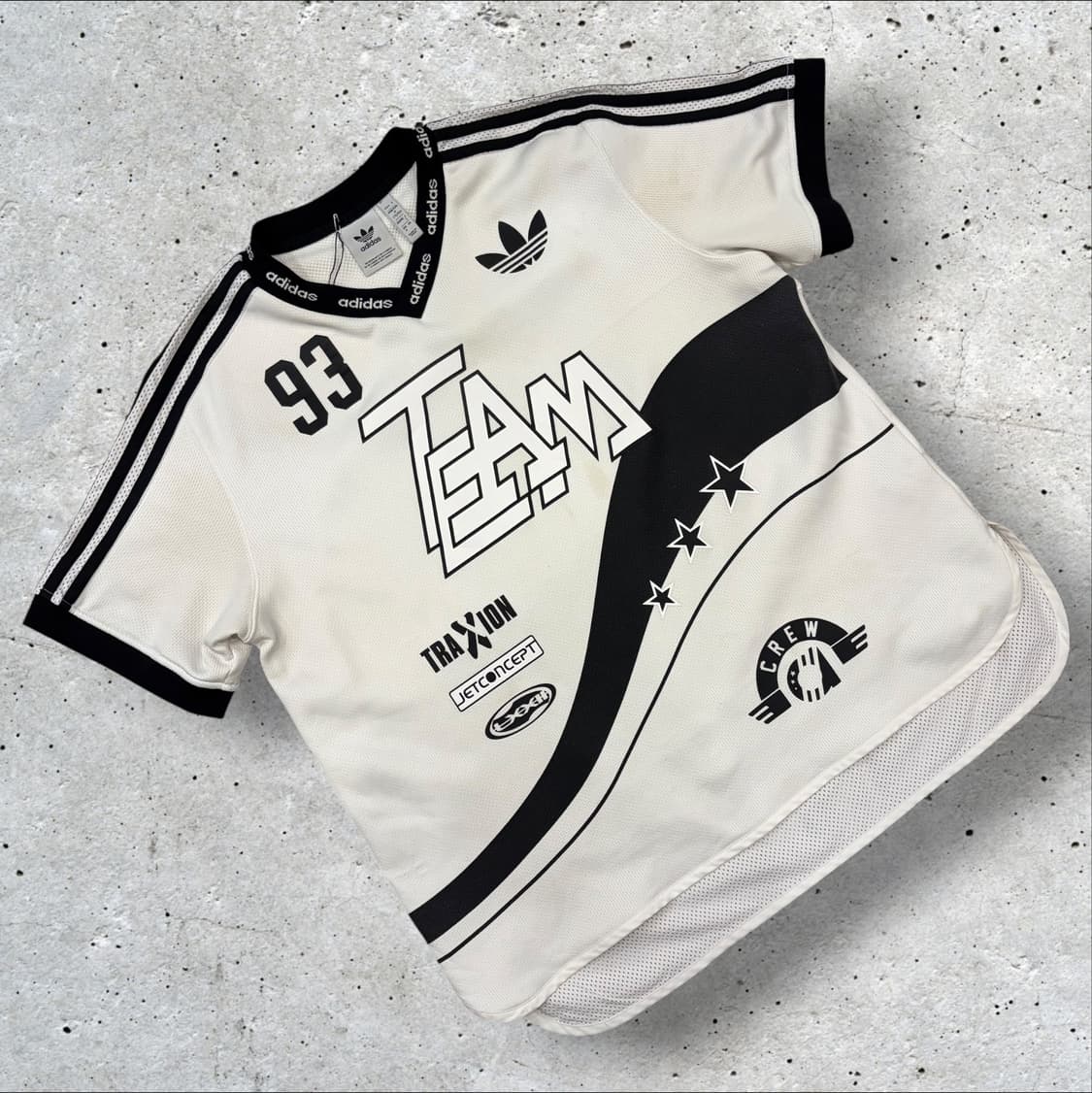 [M] 아디다스 아딜레늄 팀 매쉬 반팔 티셔츠 화이트 D449 상품이미지1