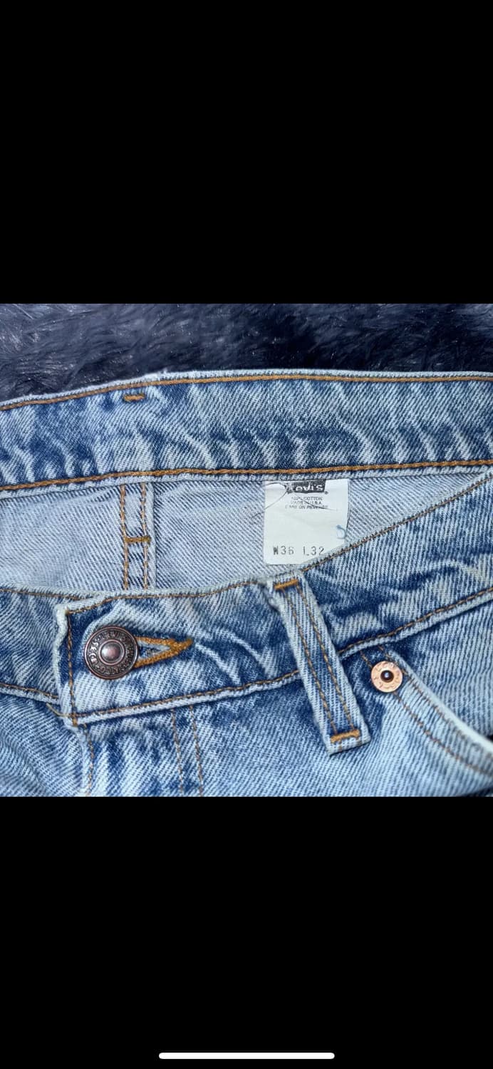 투티/0067 리바이스 517 청바지 연청 데님 팬츠 상품이미지5