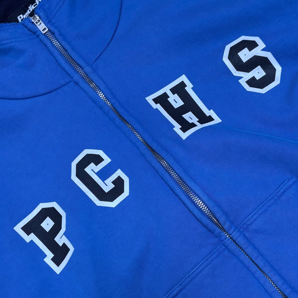 피치스 엔진 스타트 워싱 후드 집업 블루 상품이미지2