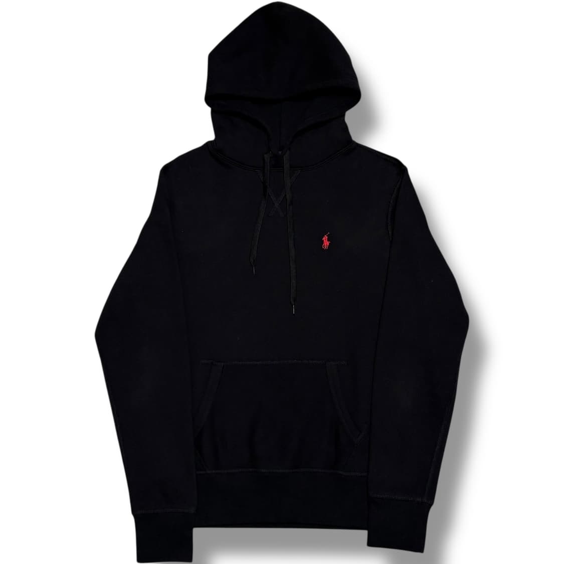 Polo Ralph Lauren 블랙 기모 후드티 상품이미지1