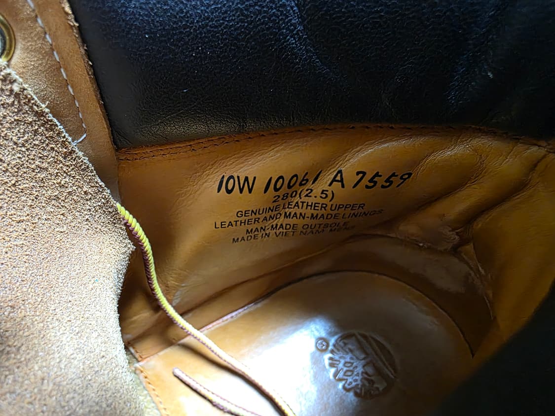 팀버랜드 6인치 프리미엄 워터프루프 누벅부츠(280) 상품이미지9