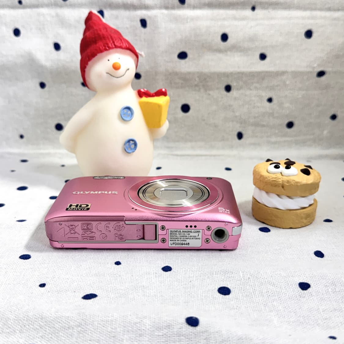 올림푸스 VG-140 핑크(작례포함) 빈티지디카 상품이미지7