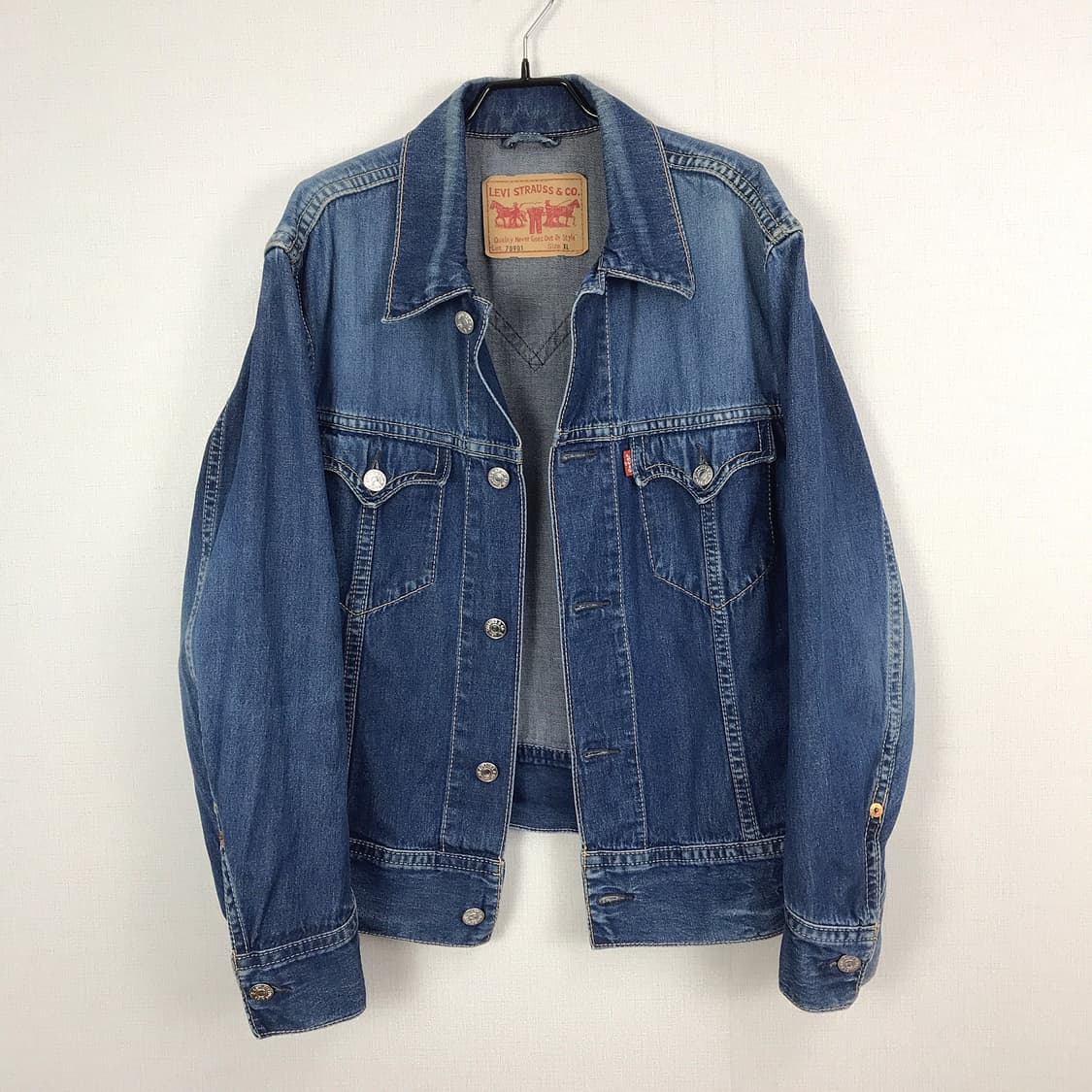 리바이스 Levi's 타입원 빈티지 데님 자켓 남성XL 상품이미지3