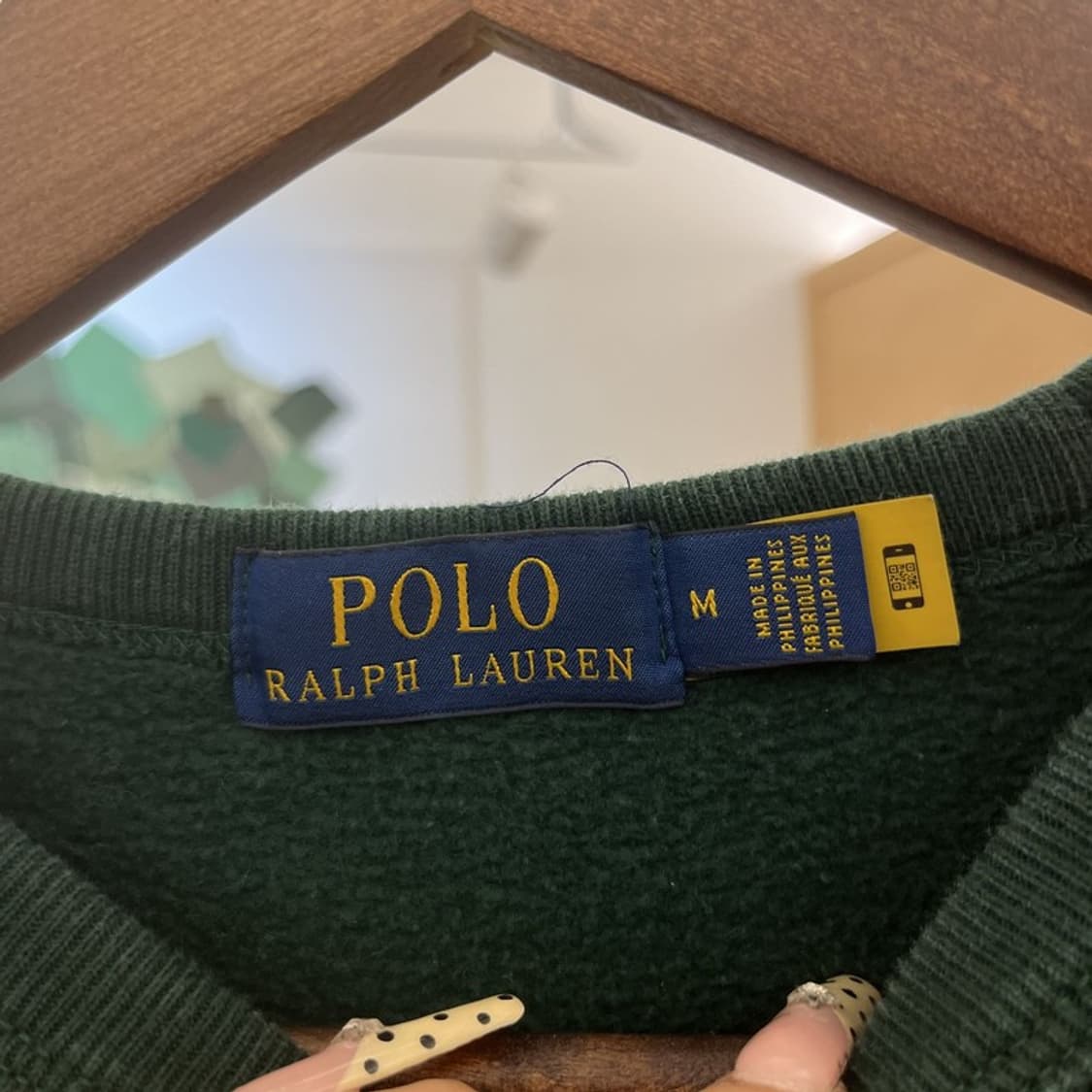 폴로 랄프로렌 레트로 빈티지 Y2K 딥그린 맨투맨 M C10013 상품이미지5