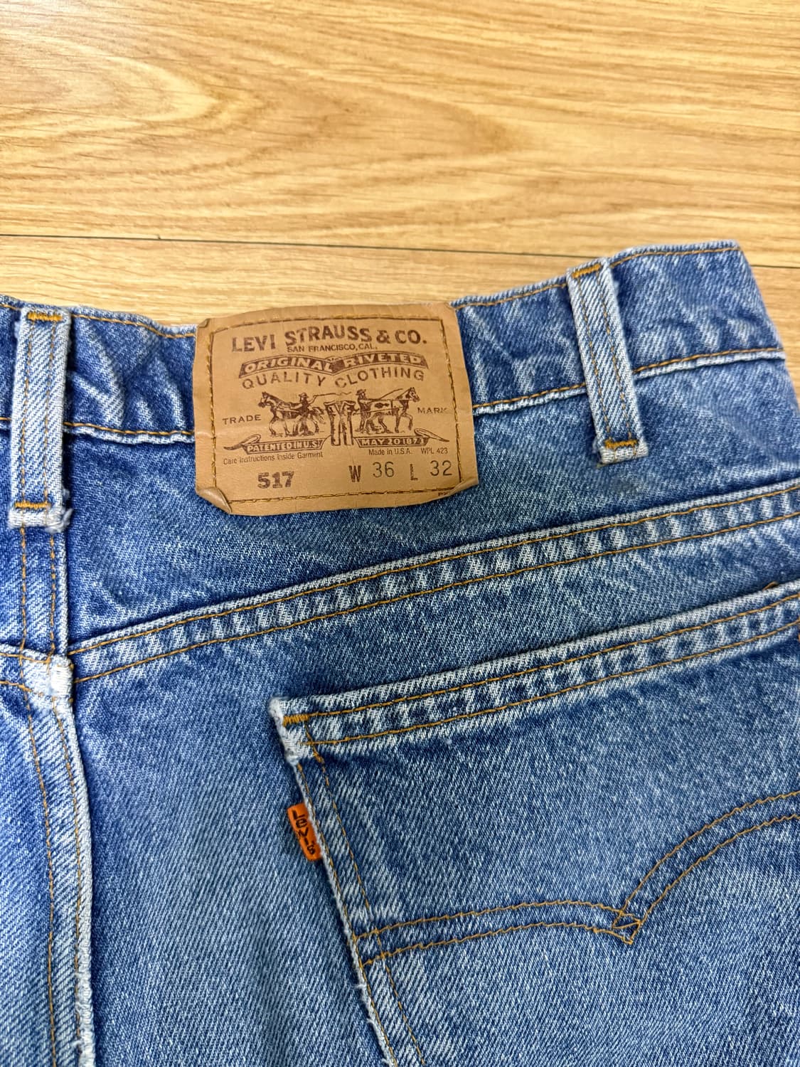 [36x32]빈티지 리바이스 517 made in usa 상품이미지3