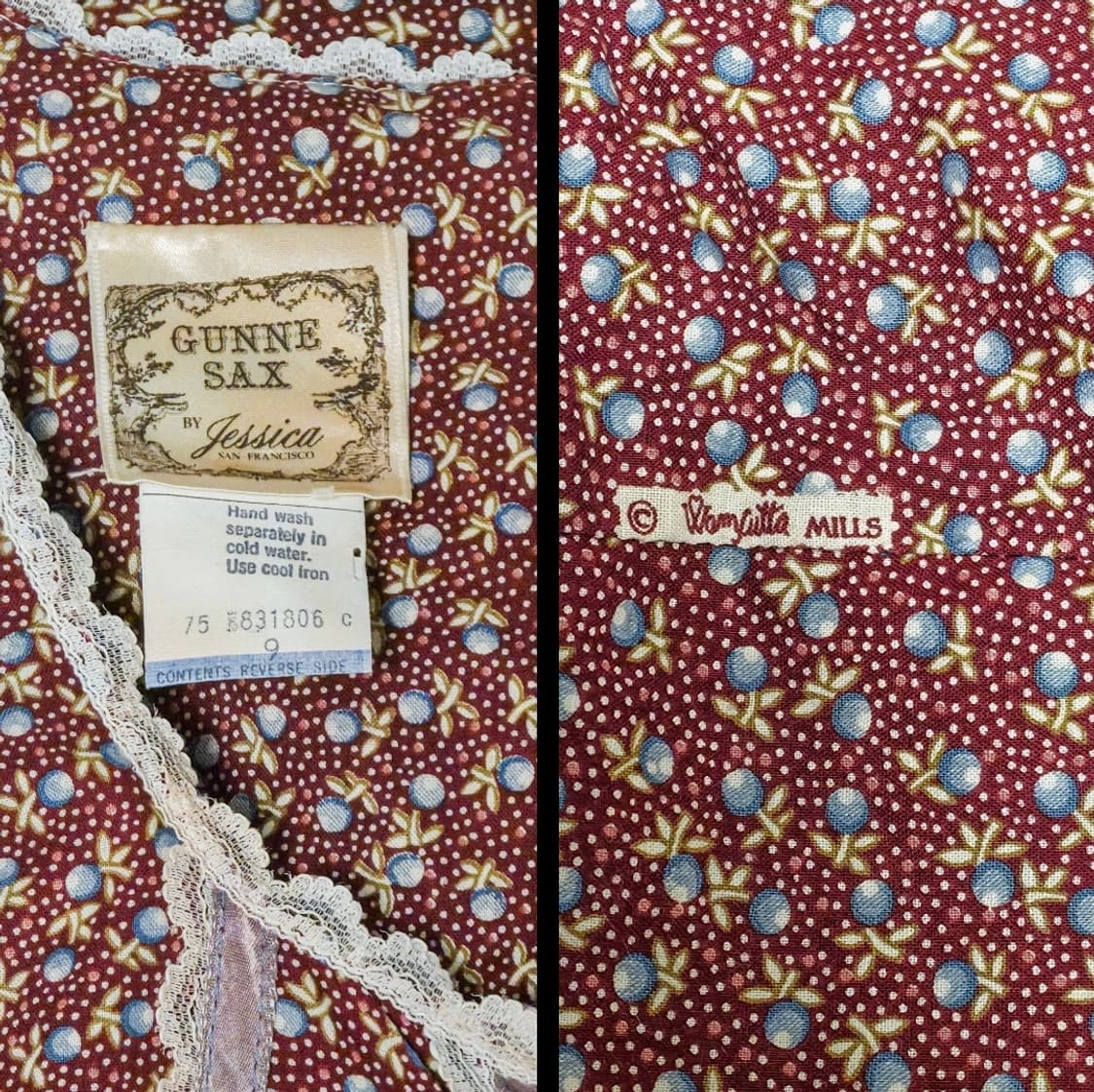 빈티지 Gunne Sax 드레스 원피스 상품이미지6