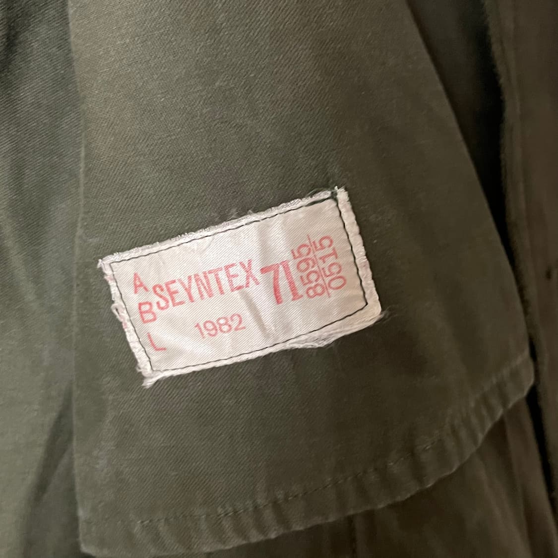 [MILITARY] 벨기에군 82년식 세인트텍스 M-82 밀리터리 야상 상품이미지6