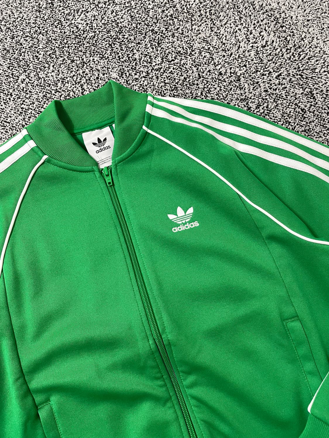 빈티지9. 아디다스 신형 슈퍼스타 트랙탑 져지 그린 상품이미지2
