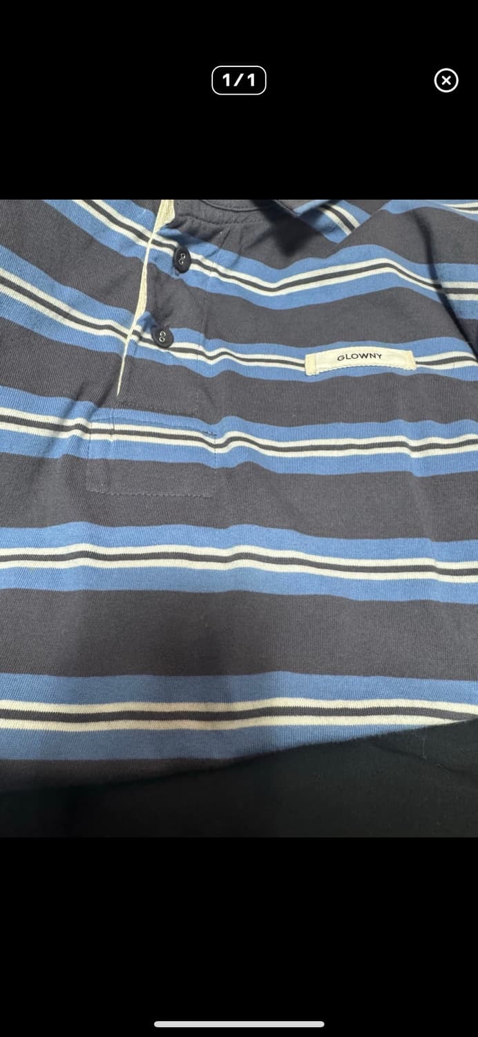 글로니 테리 피케이 롱슬리브 glowny 티셔츠 상품이미지6